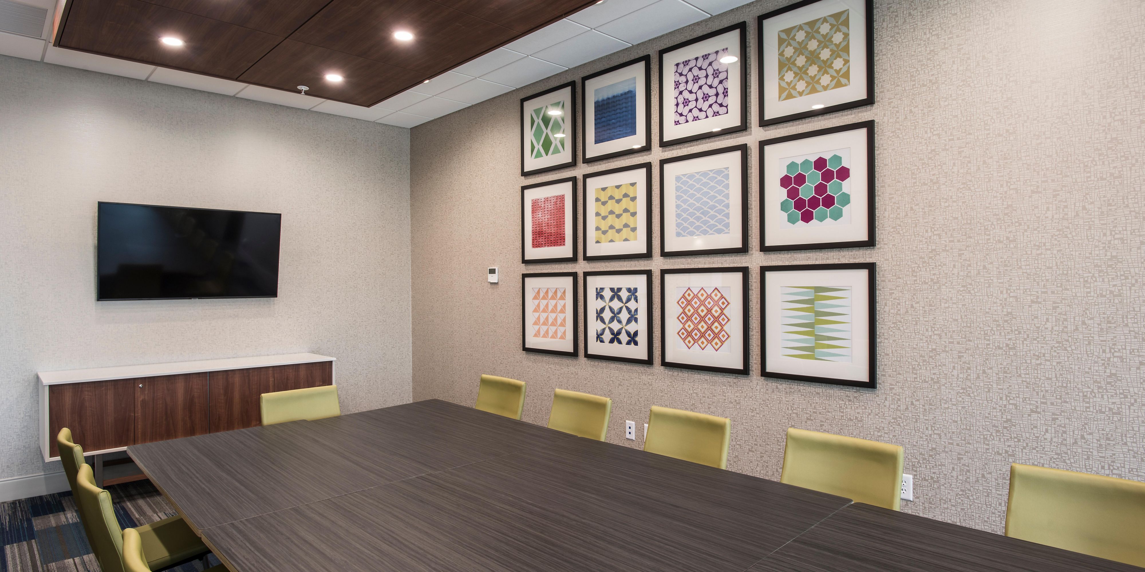 Our meeting room is perfect for small conference and meeting needs. We can accommodate up 12 people conference style or 20 classroom style. Also a great location for small family gatherings, reunions and receptions.