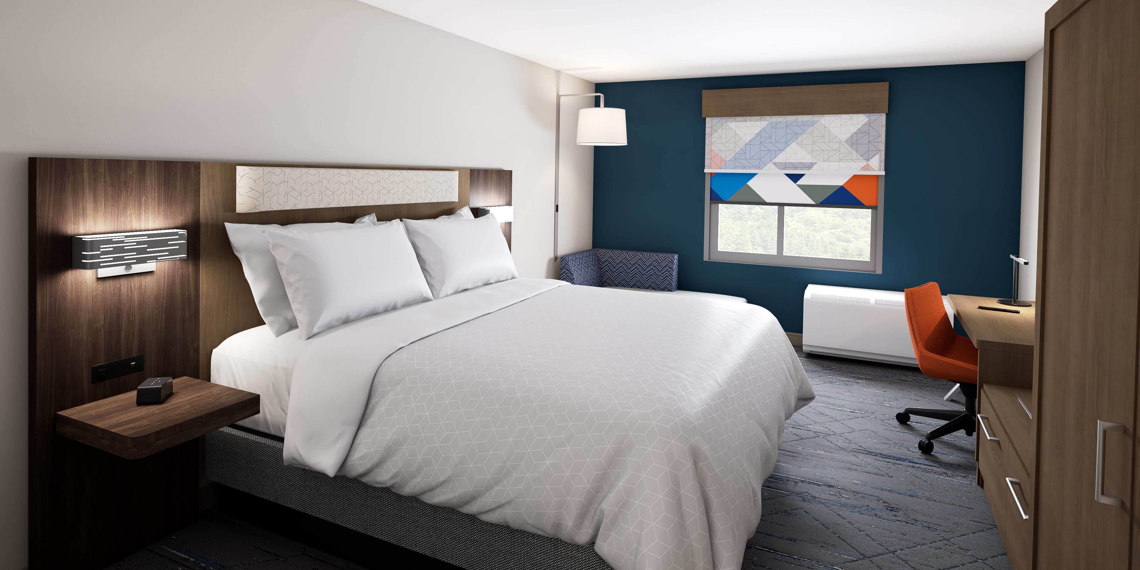The Holiday Inn Express and Suites Phoenix West - Tolleson is the newest hotel in Tolleson. All rooms are well appointed with, but not limited to amenities such as a refrigerator, microwave, coffee maker, flat-screen television, desk, private bathroom, and closet. We want you to feel at home while away from home when staying. Book now!