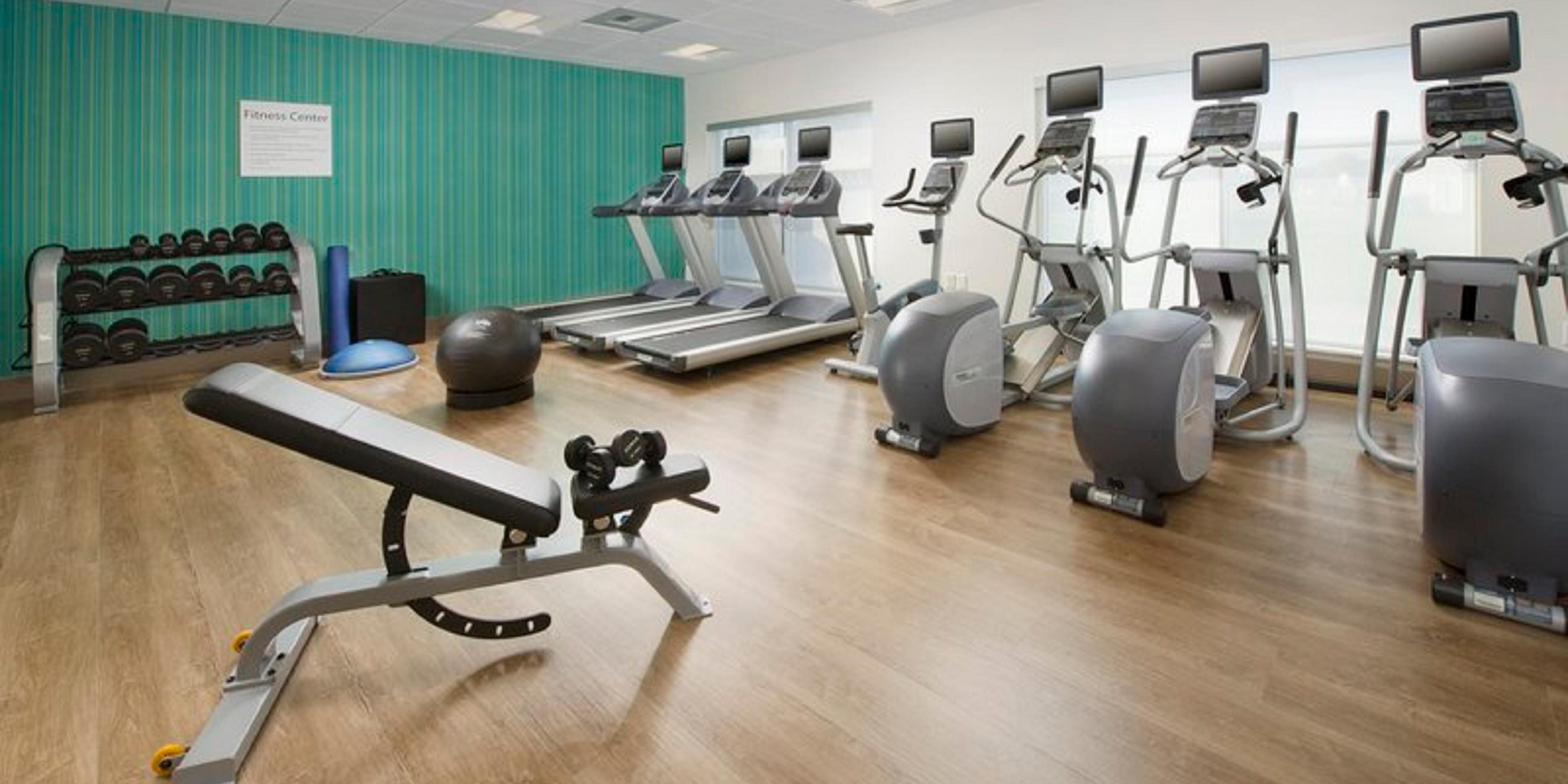 Enjoy relaxing in our pool or play with the kids.  Winter time that's ok you can still get a great workout in our state of the art fitness center.