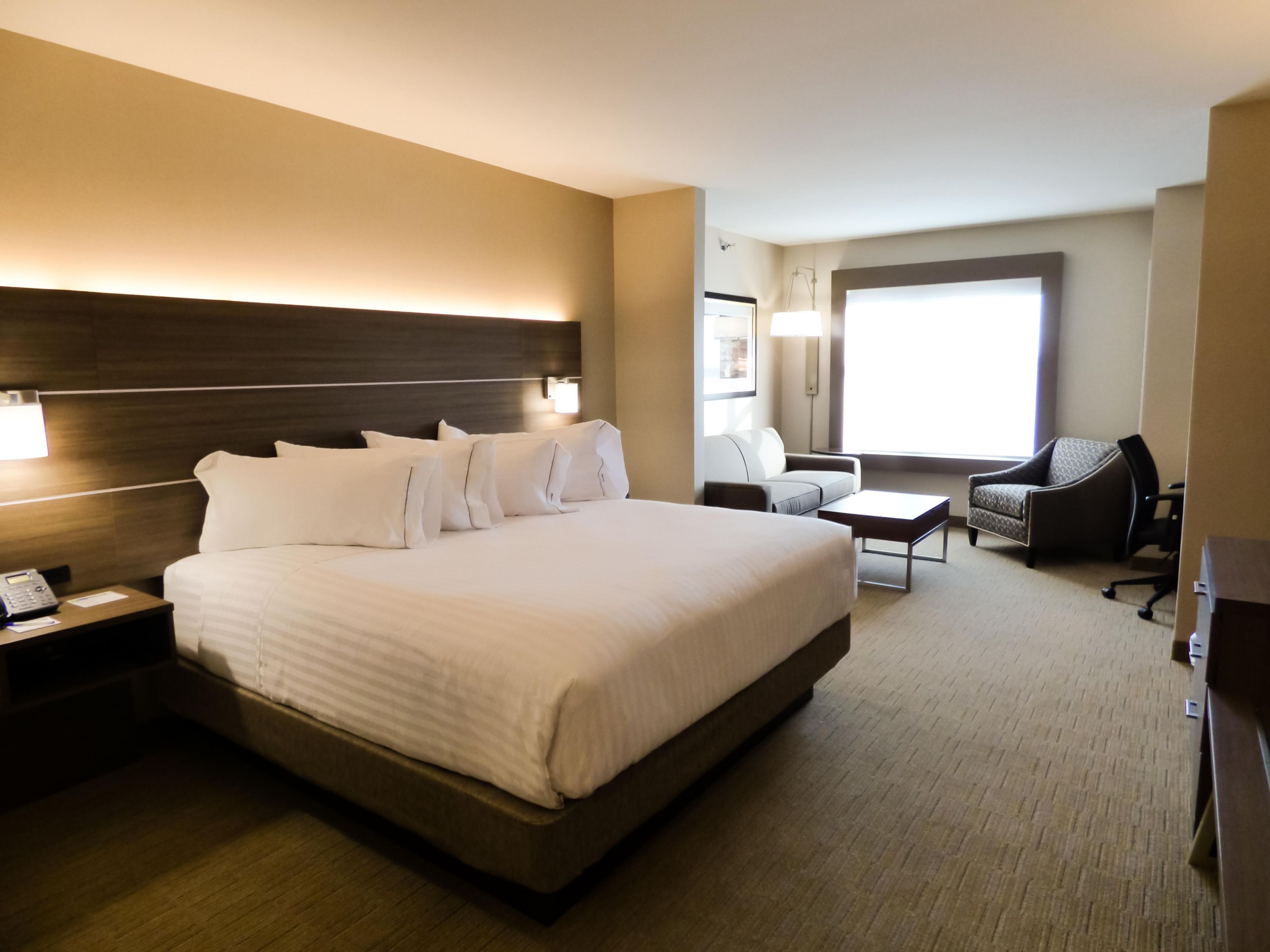 Holiday Inn Express Plymouth, MI - King Deluxe Guestroom