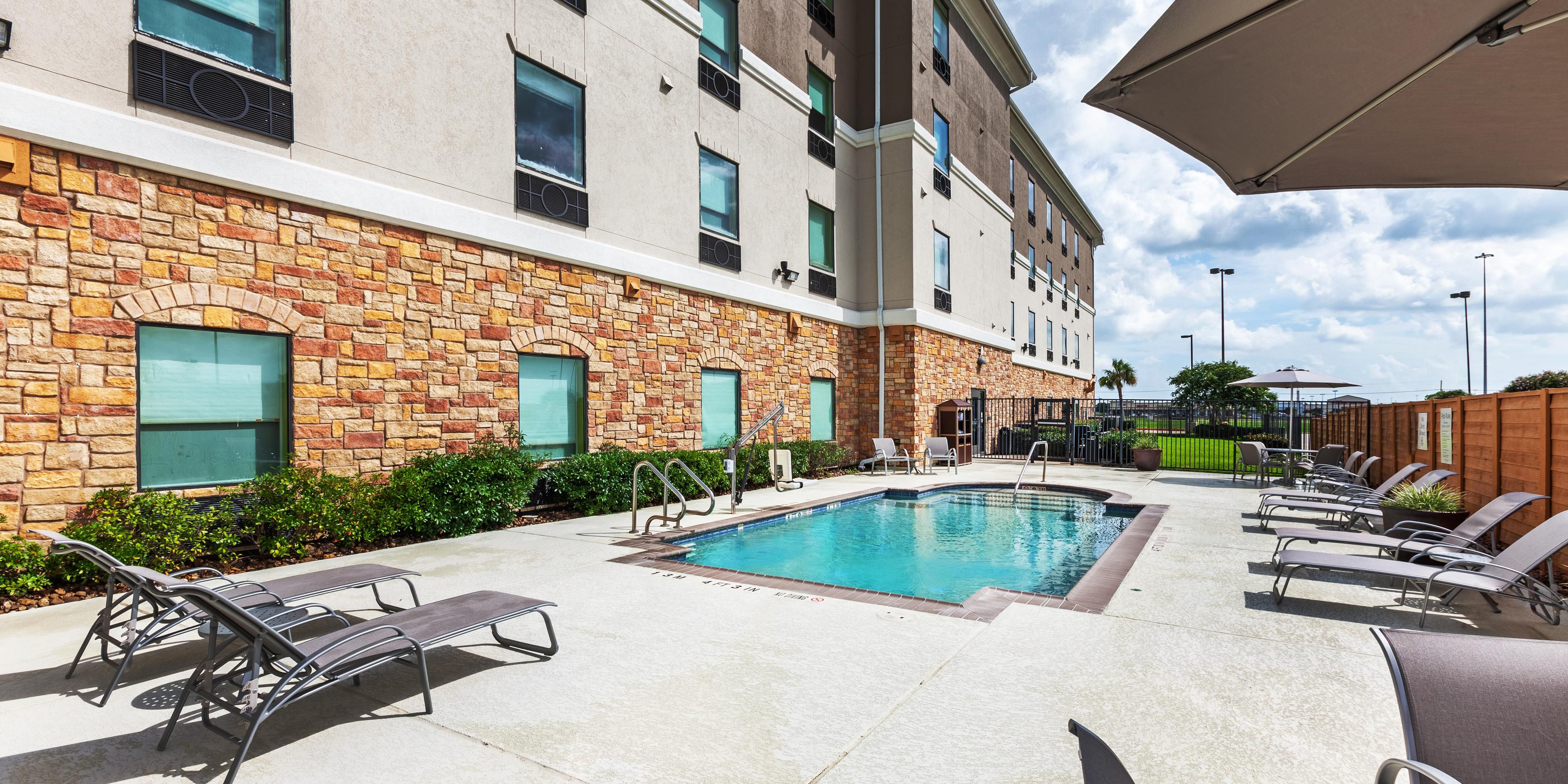 Unwind and relax in our outdoor pool