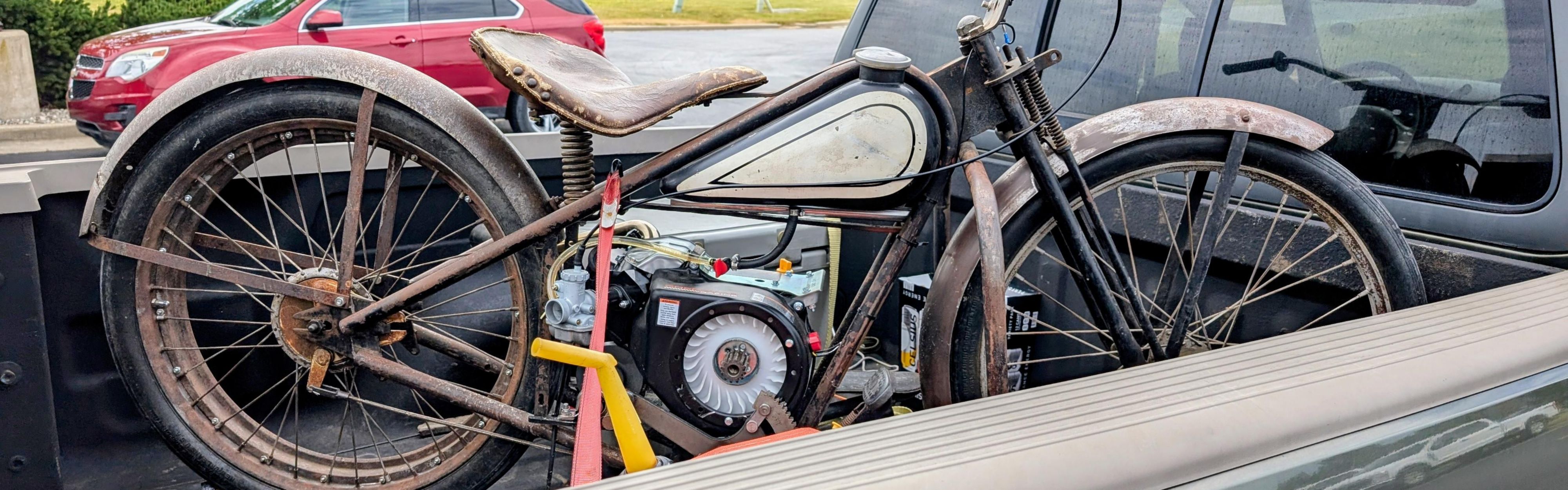 Vintage Bike Show at the Jay County Fair Ground's.