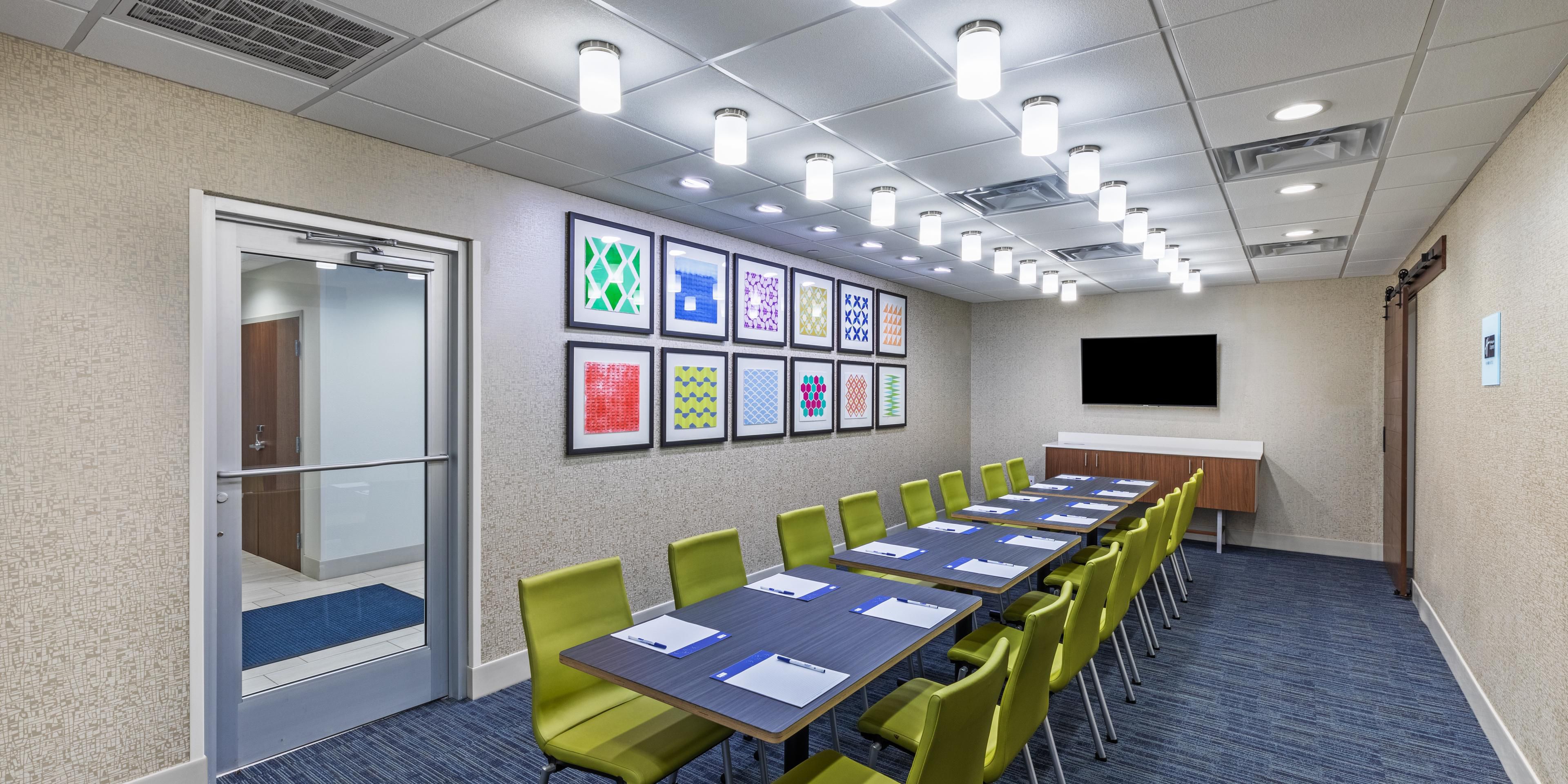 If you are searching for a place to hold an event near Oklahoma City, our hotel's meeting facilities include almost 860 sq. ft. of flexible space, which can easily accommodate up to 50 guests in various seating arrangements. Business Center with copy/print services and presentation equipment is available, and office supplies are provided.