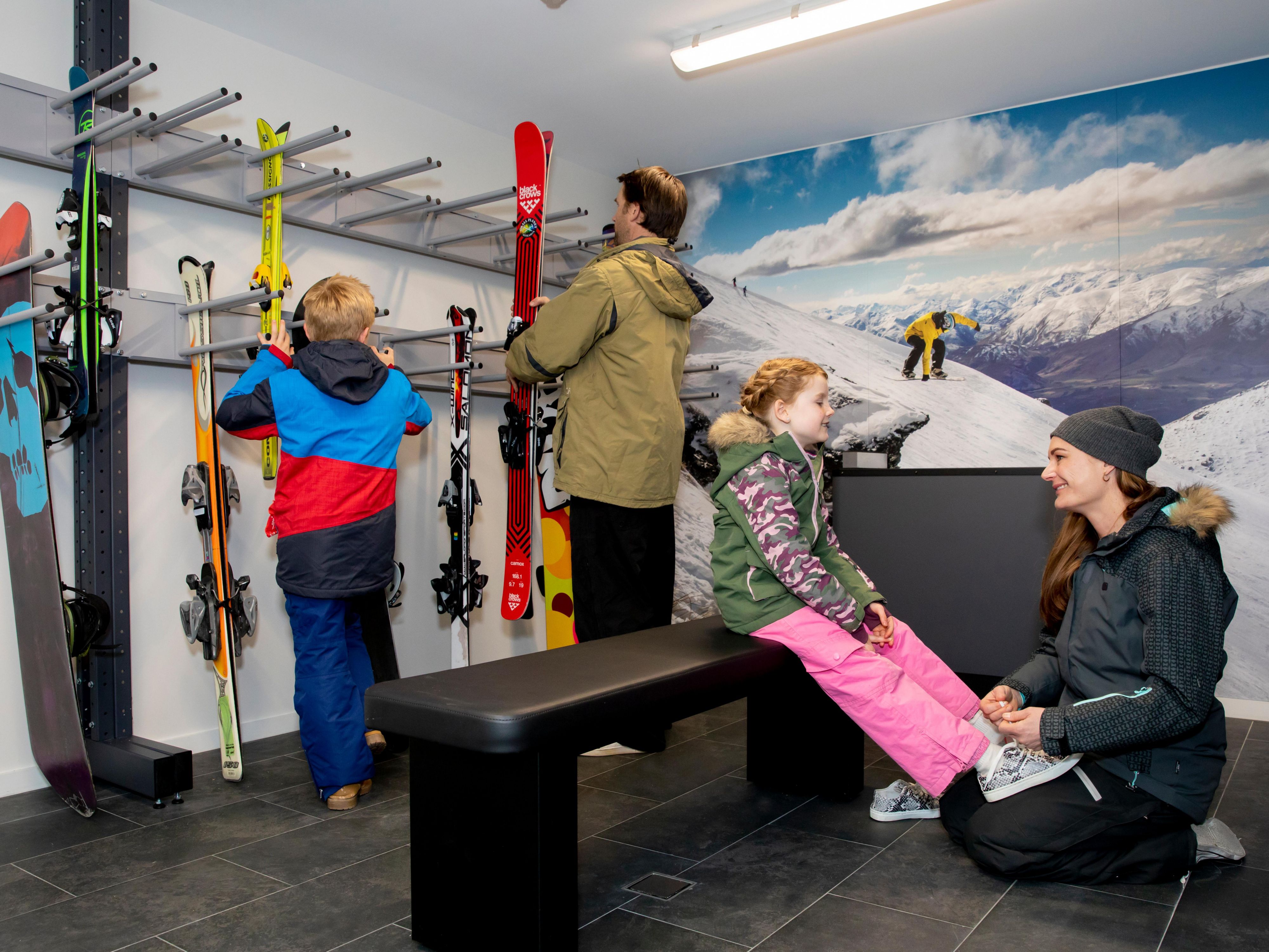 Ski Drying Room 