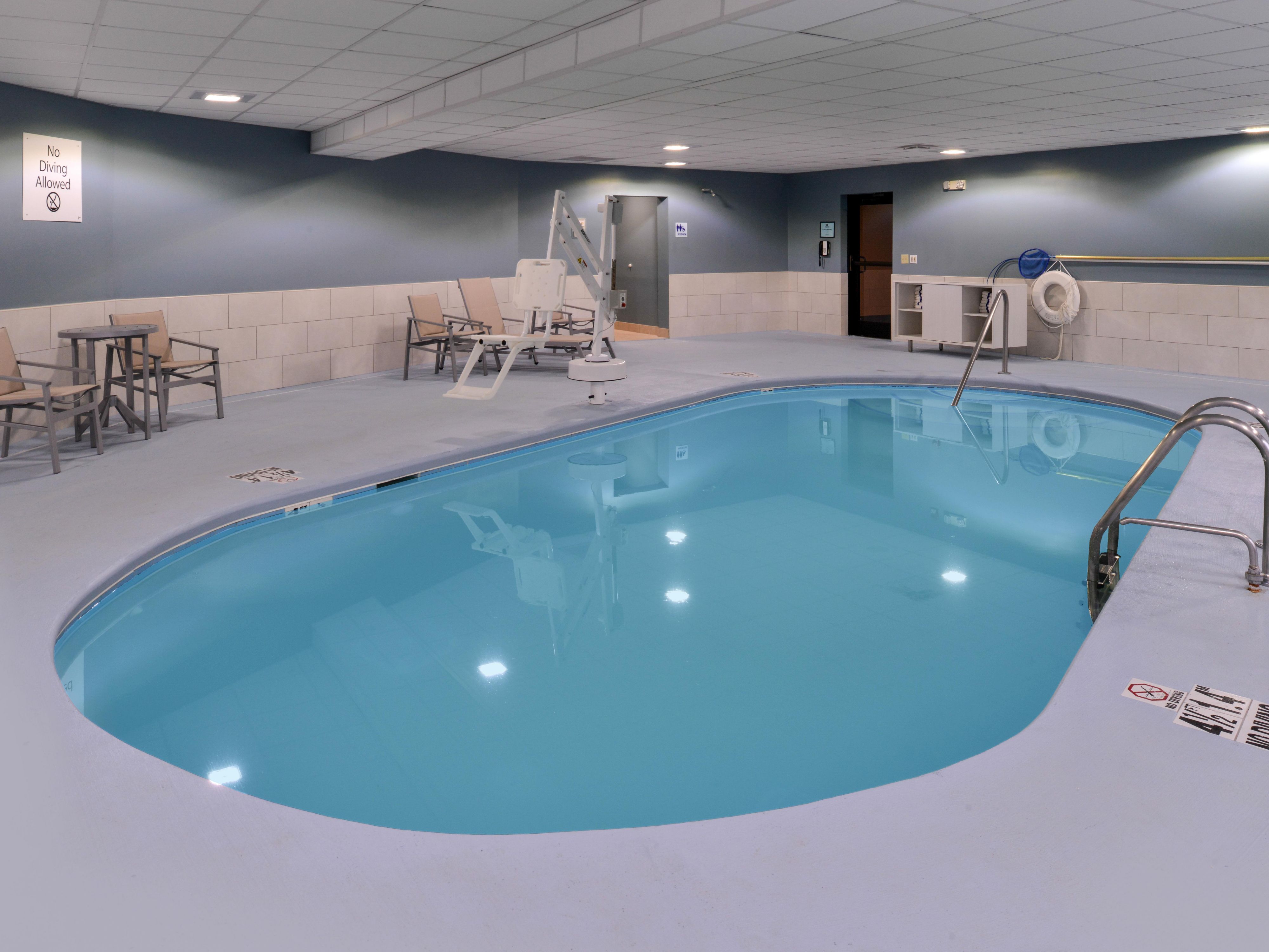 Had a hard day at work?  Time to take a dip!