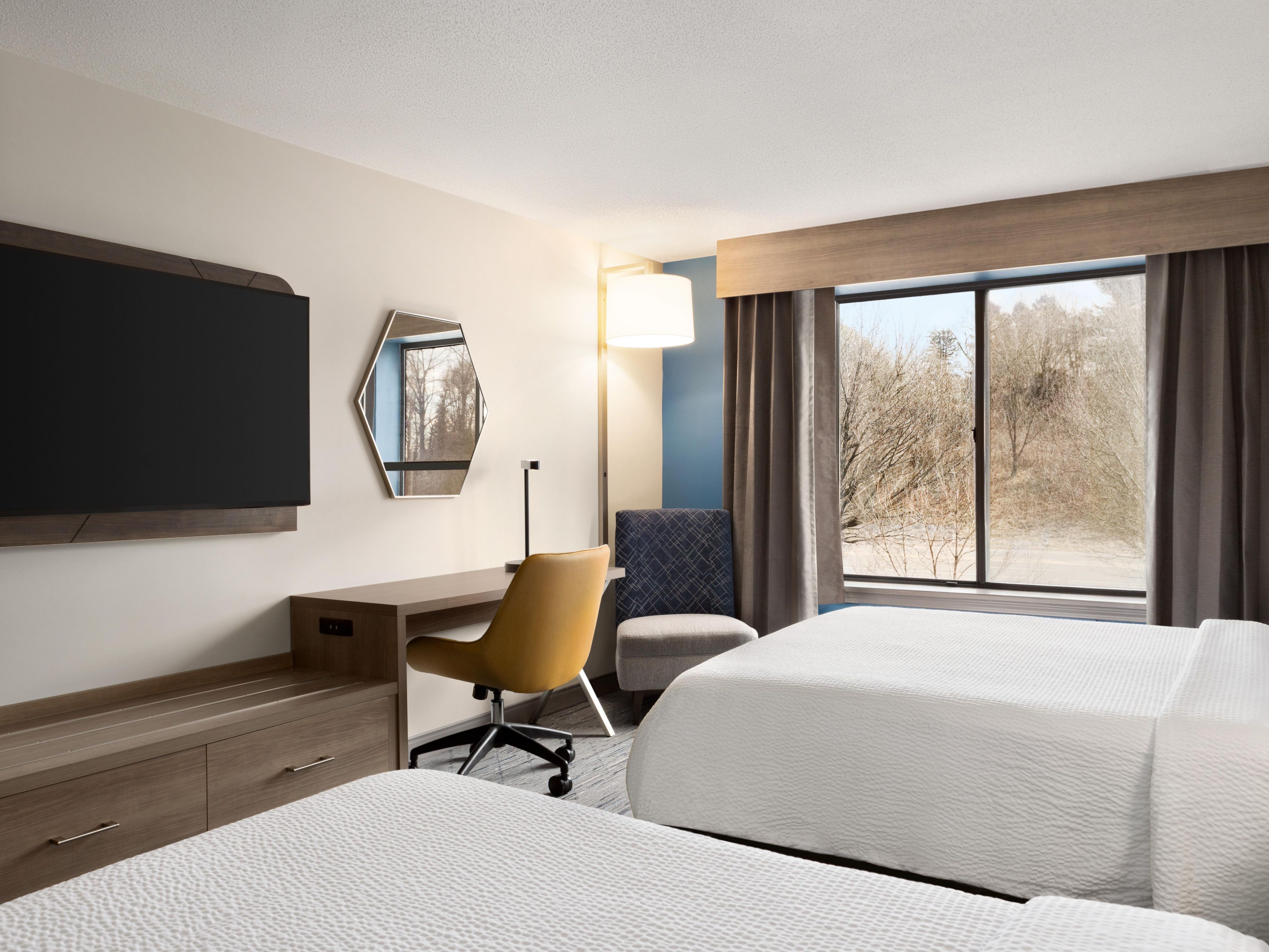 Every spacious guest room is designed with your comfort in mind.