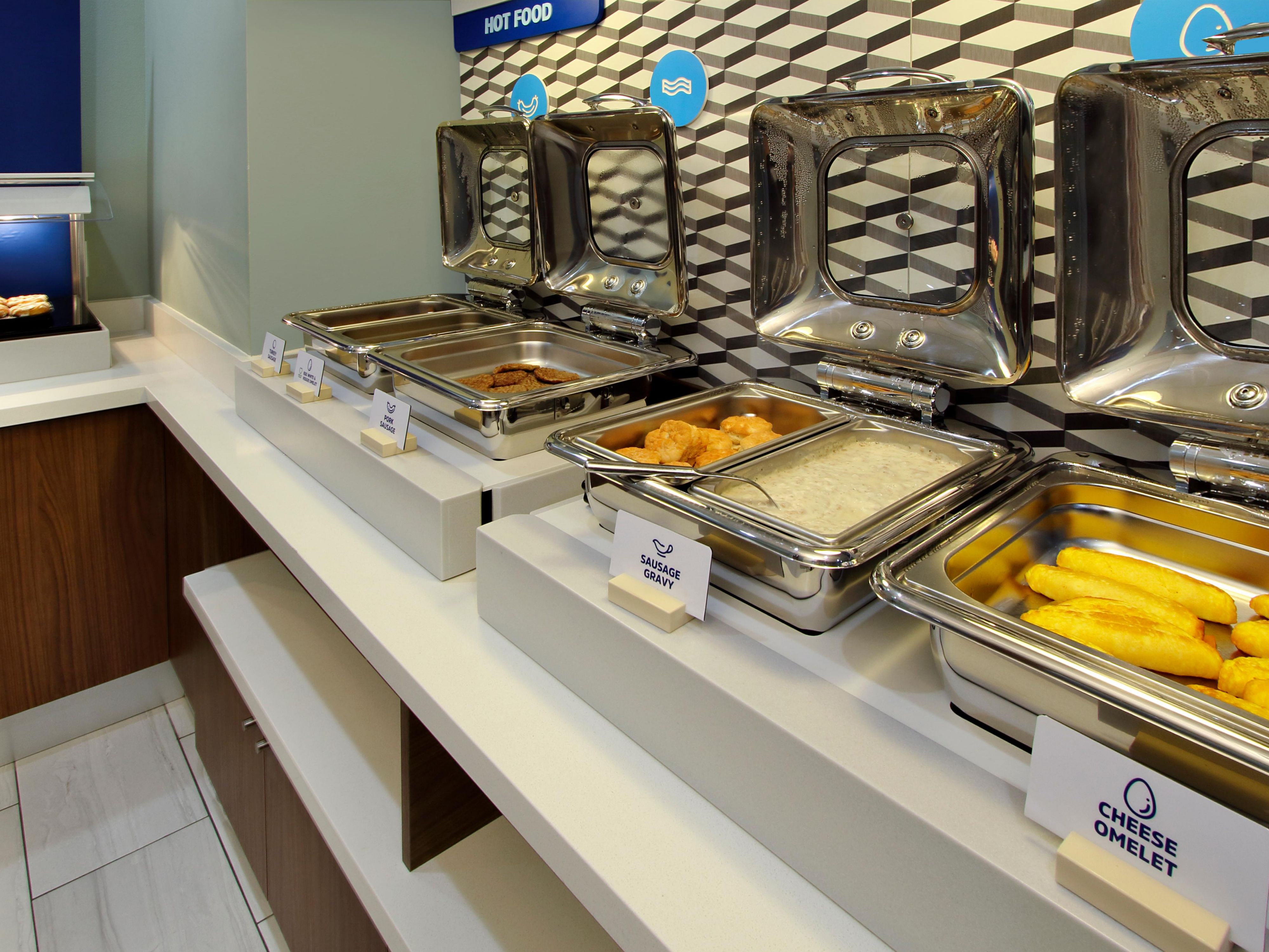 Enjoy a hot breakfast every day in our Great Room. We have something for everyone. Our famous cinnamon rolls are a must!