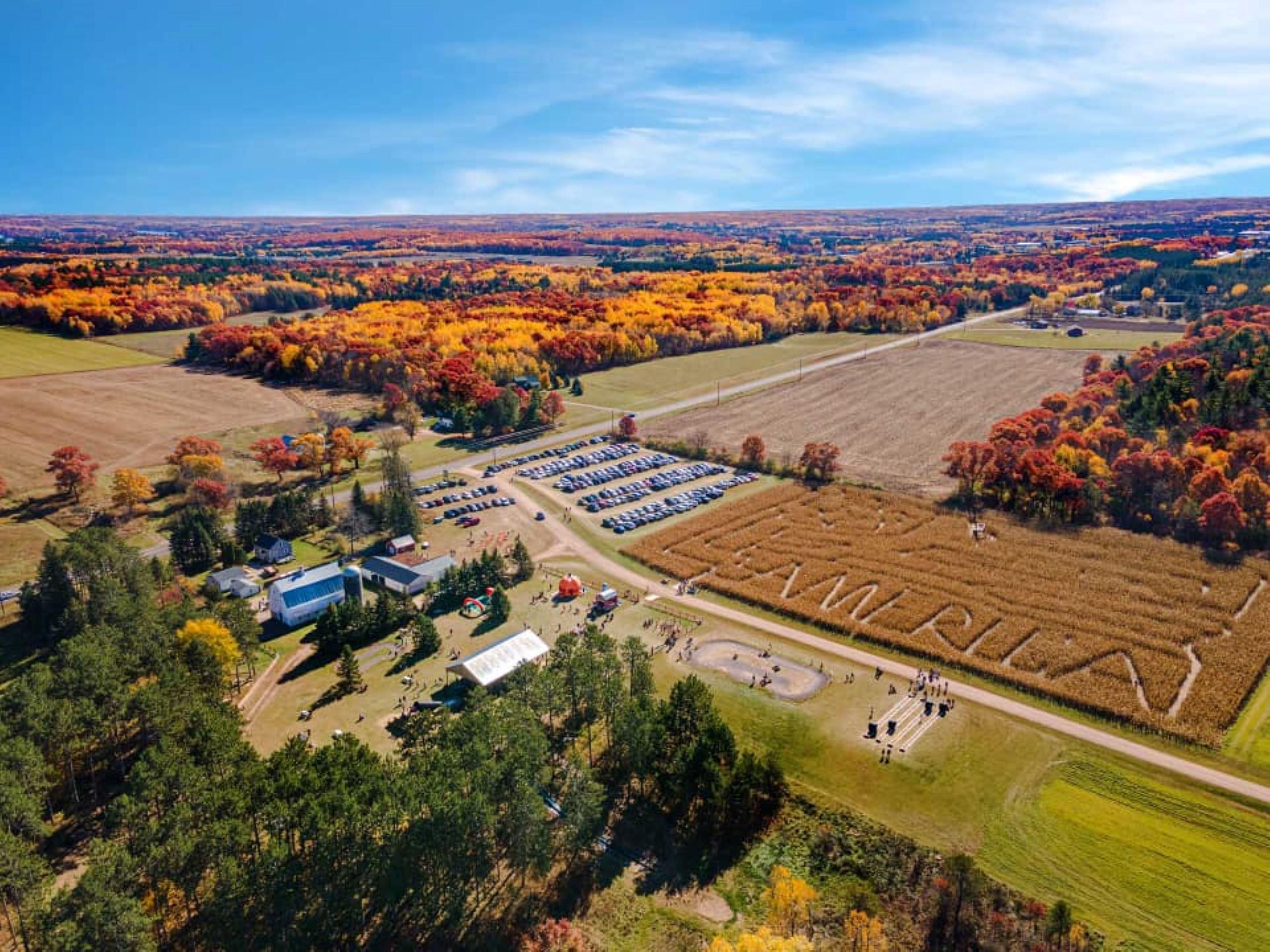 The Burch barn has fun fall activities for all ages including a potato sack 100 foot slide, a hay bale climbing area with slide, a corn pit, many games for kids, youth and adults plus a great tractor train ride. Enjoy a snack, lunch and dessert as well as a small gift shop and pumpkins for sale.