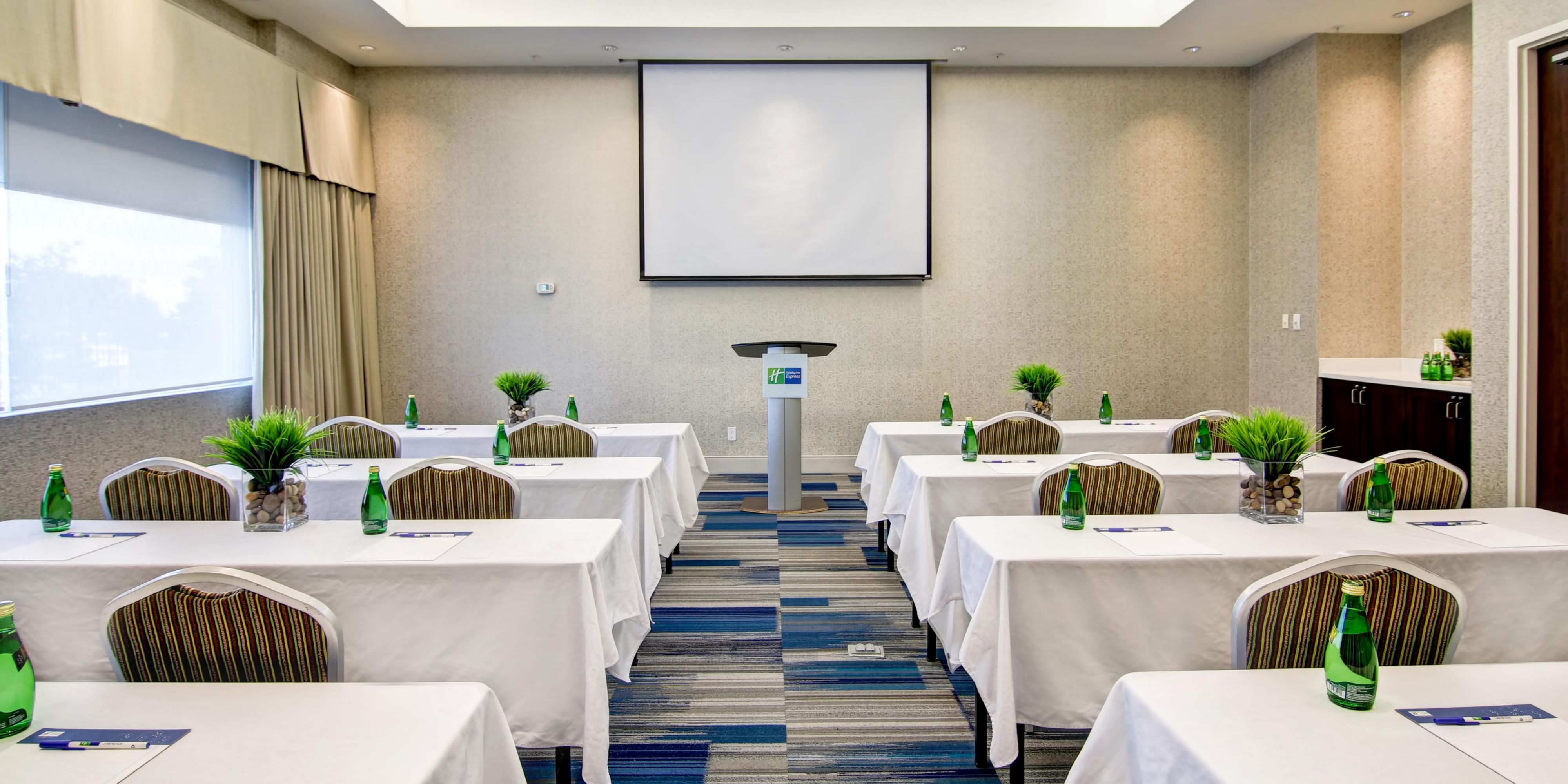 Host your meetings in our newly renovated modern and contemporary meeting space. 