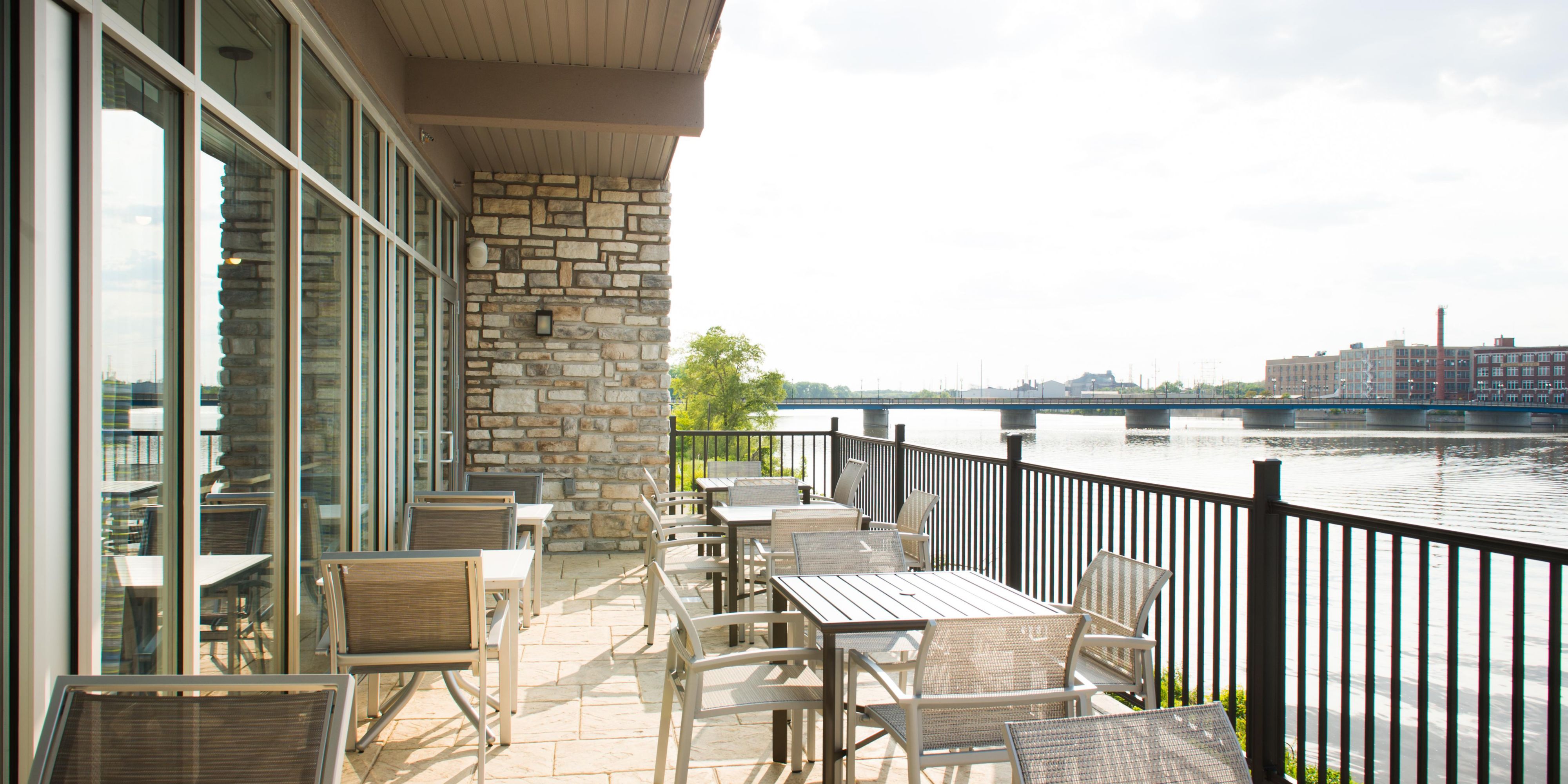 We've got beautifully designed rooms overlooking the river, an amazing view for your amazing stay with us!
