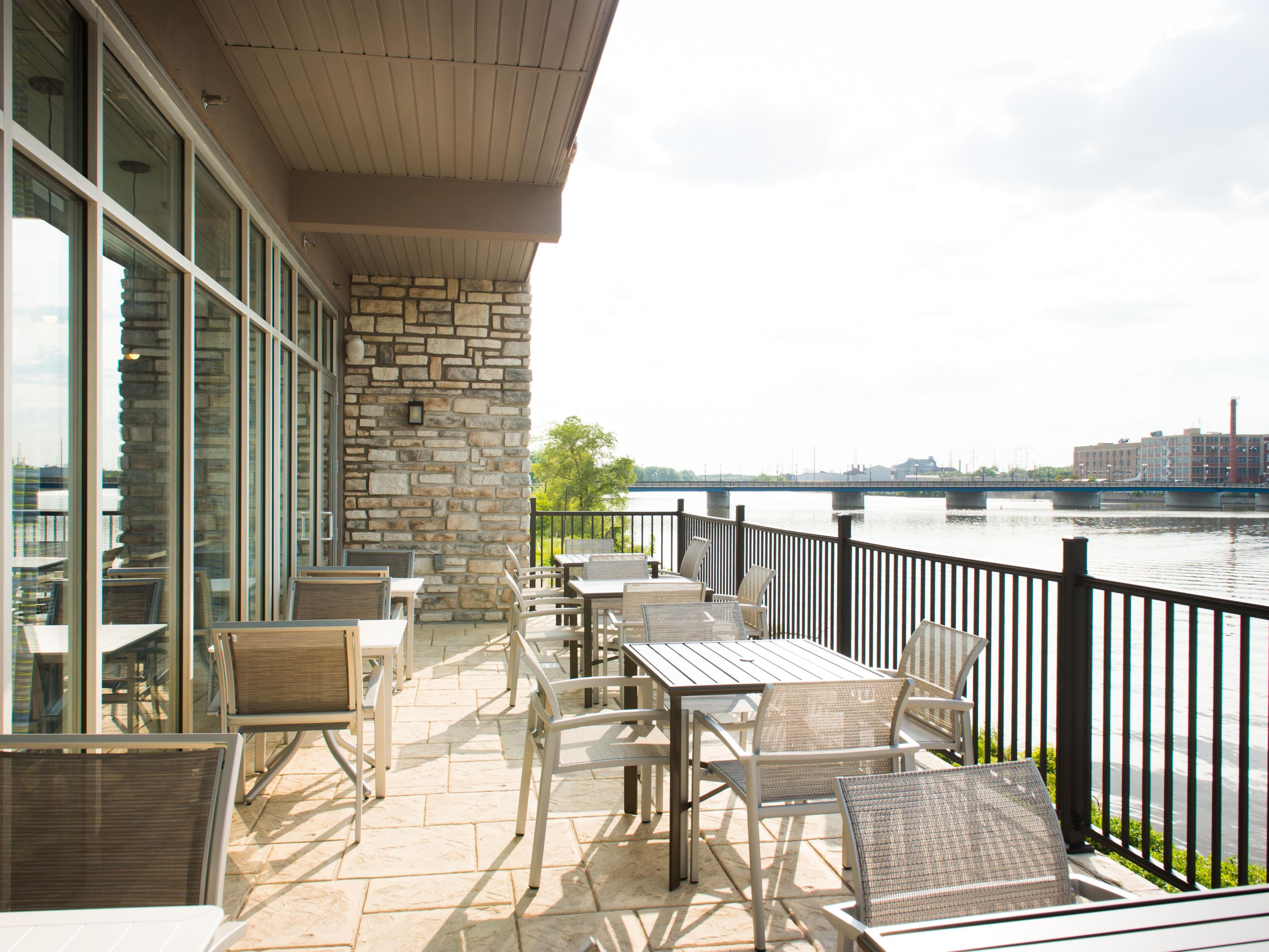We've got beautifully designed rooms overlooking the river, an amazing view for your amazing stay with us!