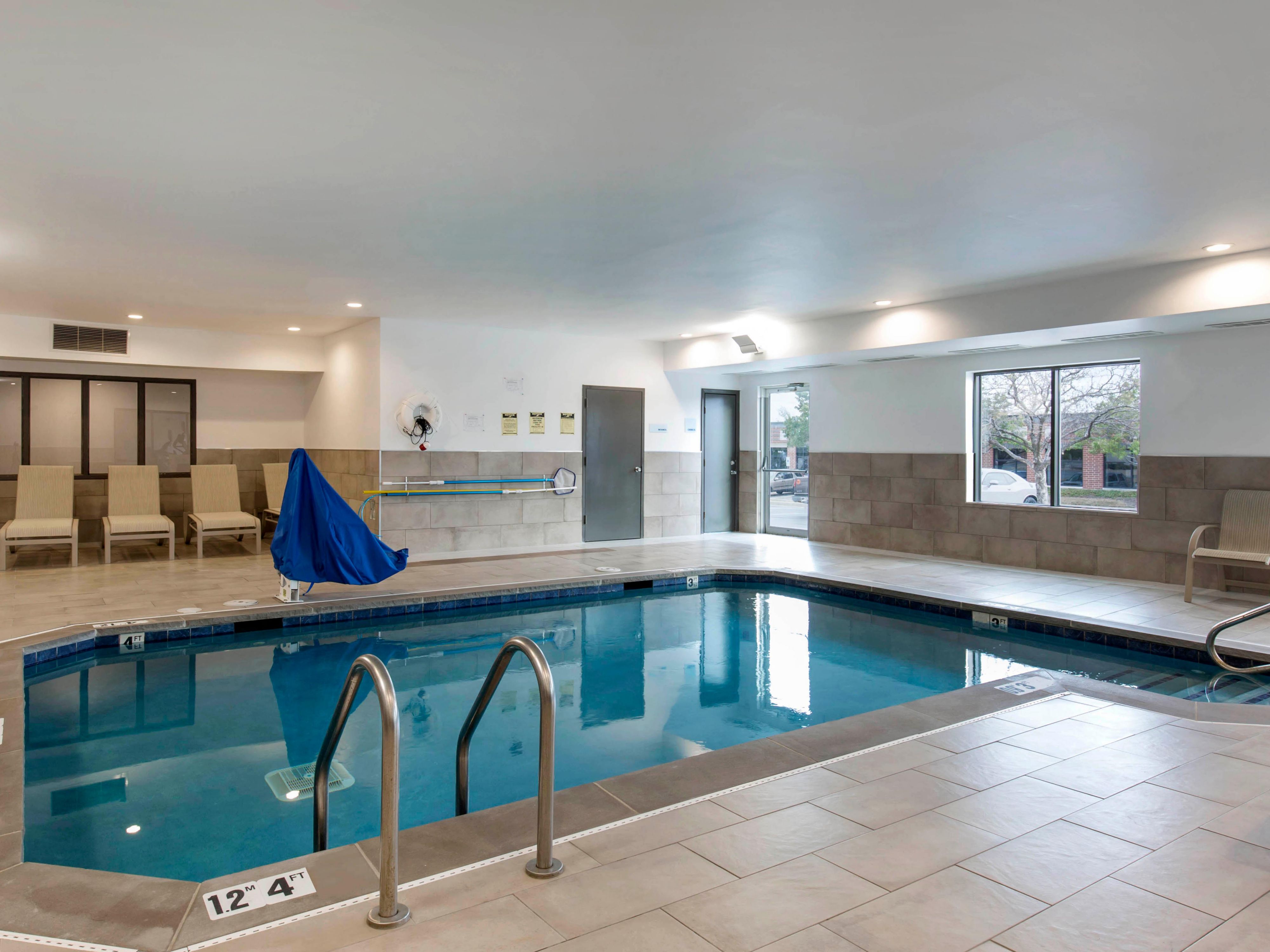 Take A Refreshing Dip Or Swim Invigorating Laps In Our Indoor Pool