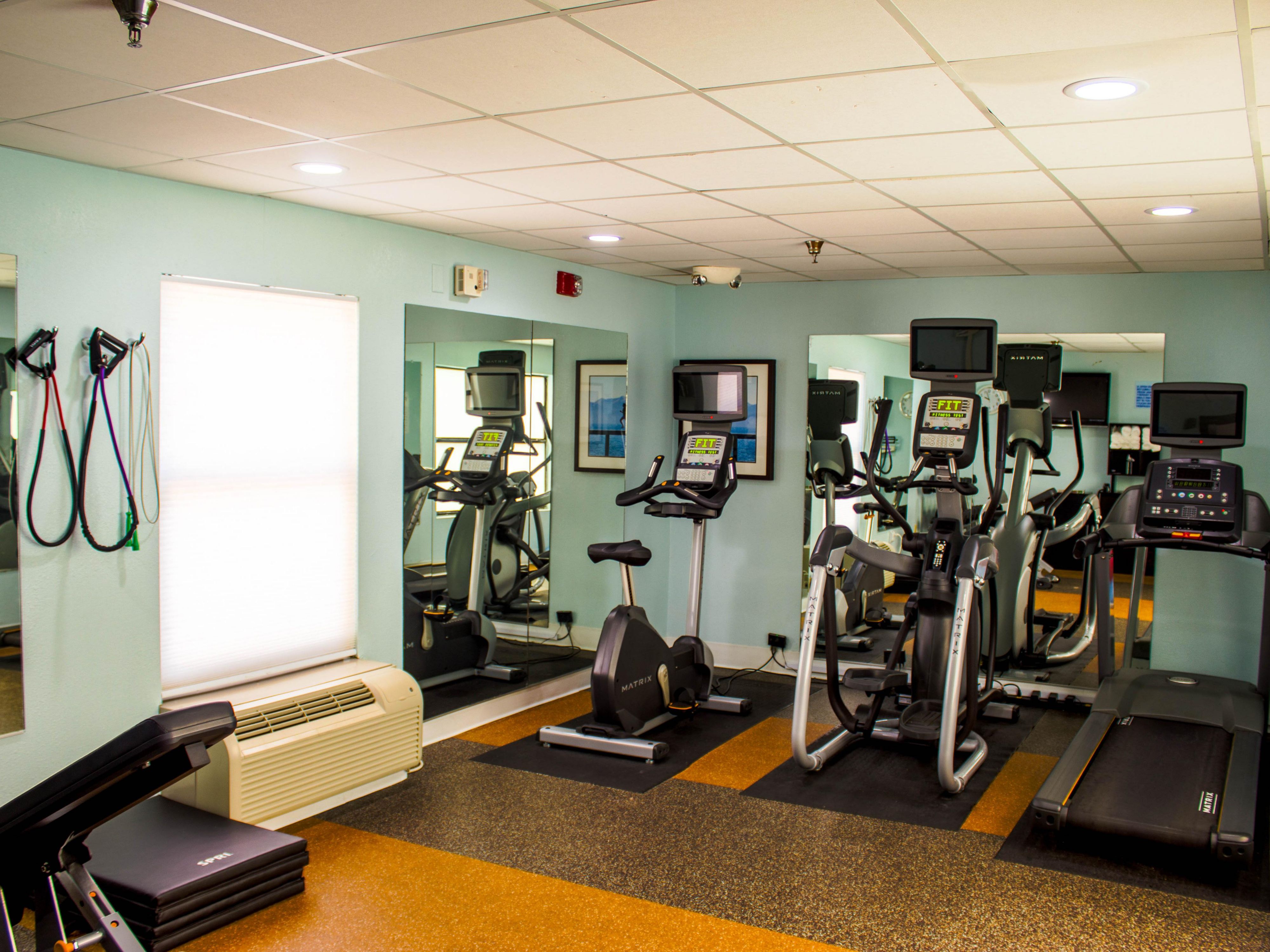 Cardio Area of Fitness Center
