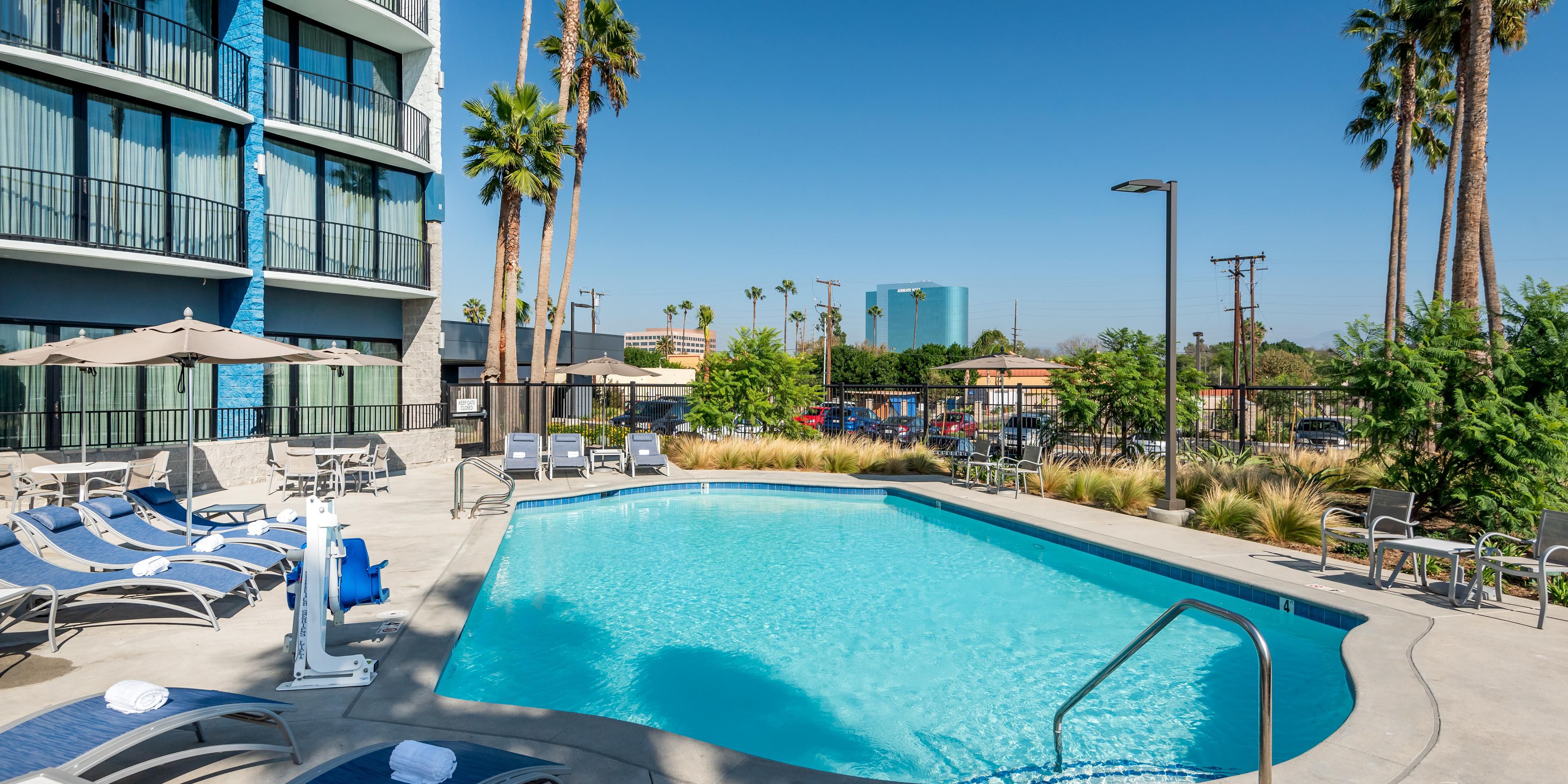 After a long day, come enjoy the heated outdoor pool. Take a dip to cool off and take in the fresh air!