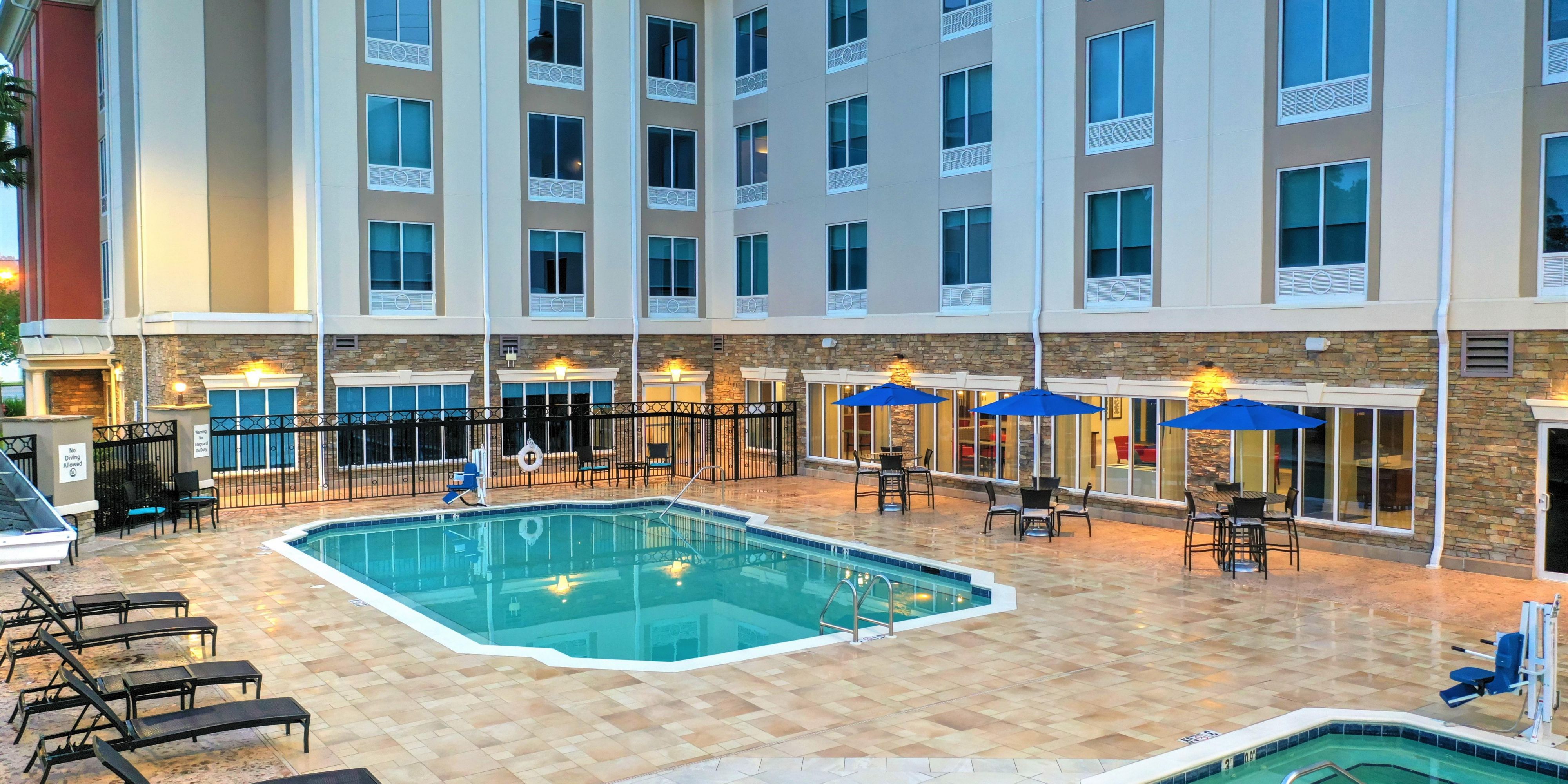 No stay at the Holiday Inn Express and Suites Saraland would be complete without going for a dip in our swimming pool! Keep the kids entertained when you're not out exploring, or just enjoy a relaxing soak.