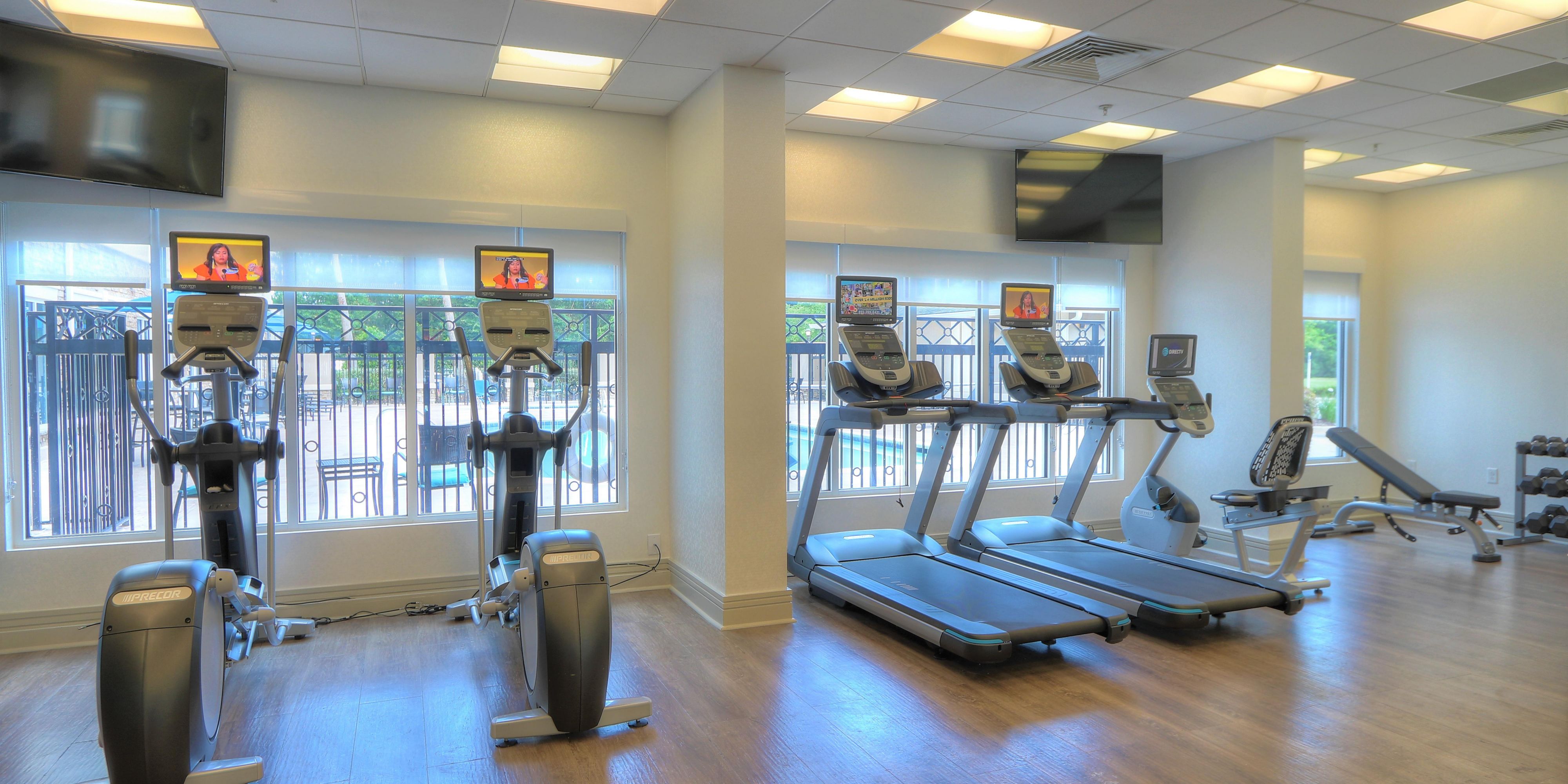 Maintaining your routine while traveling is important, especially when you’re short on time and on the go. We totally get it. Recharge and feel ready for anything with our state of the art fitness center that is open 24 hours a day.
