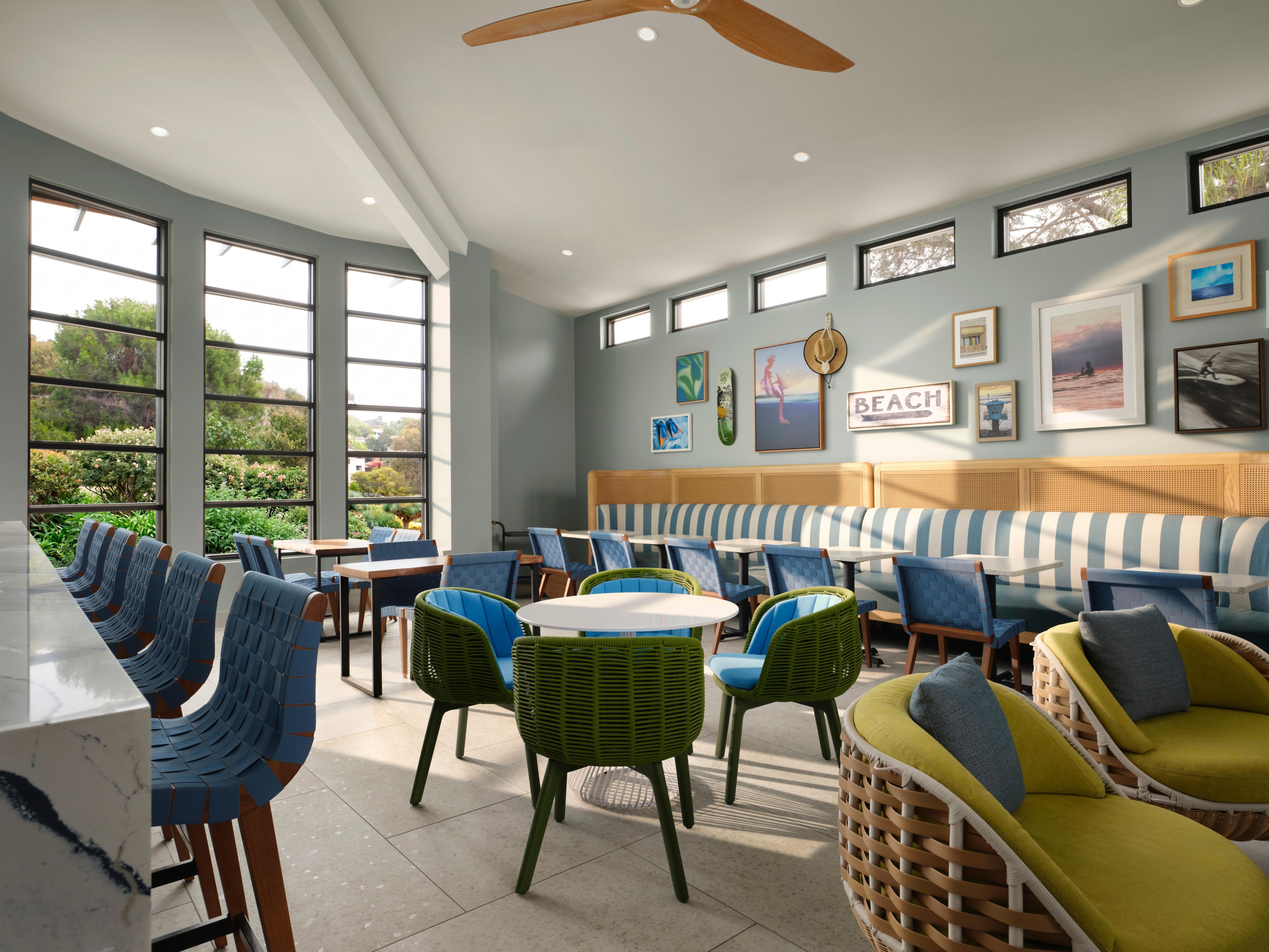 Dine on the freshest cuisine and savor locally sources beverages