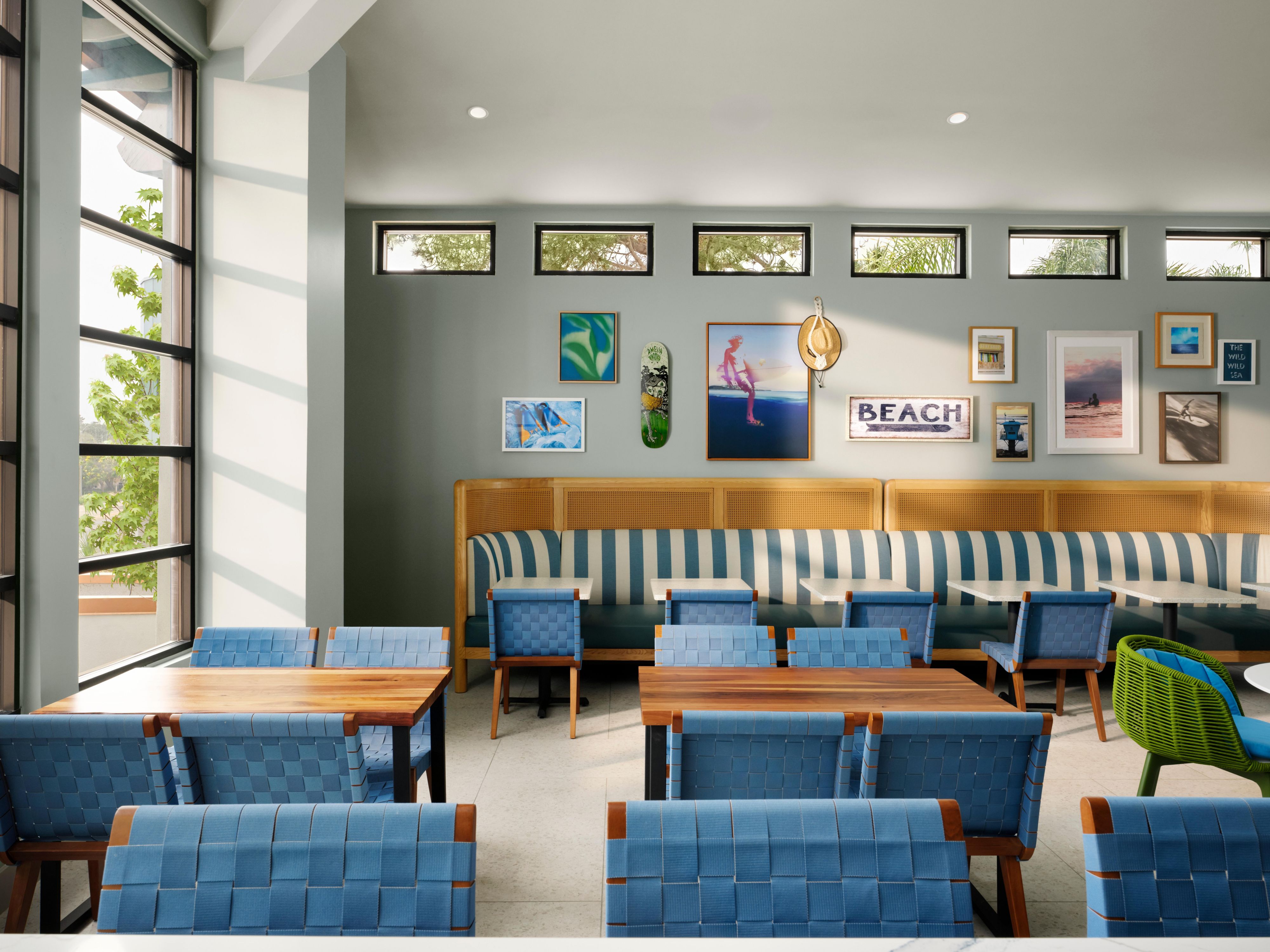 Enjoy our on-site restaurant and bar for breakfast and dinner
