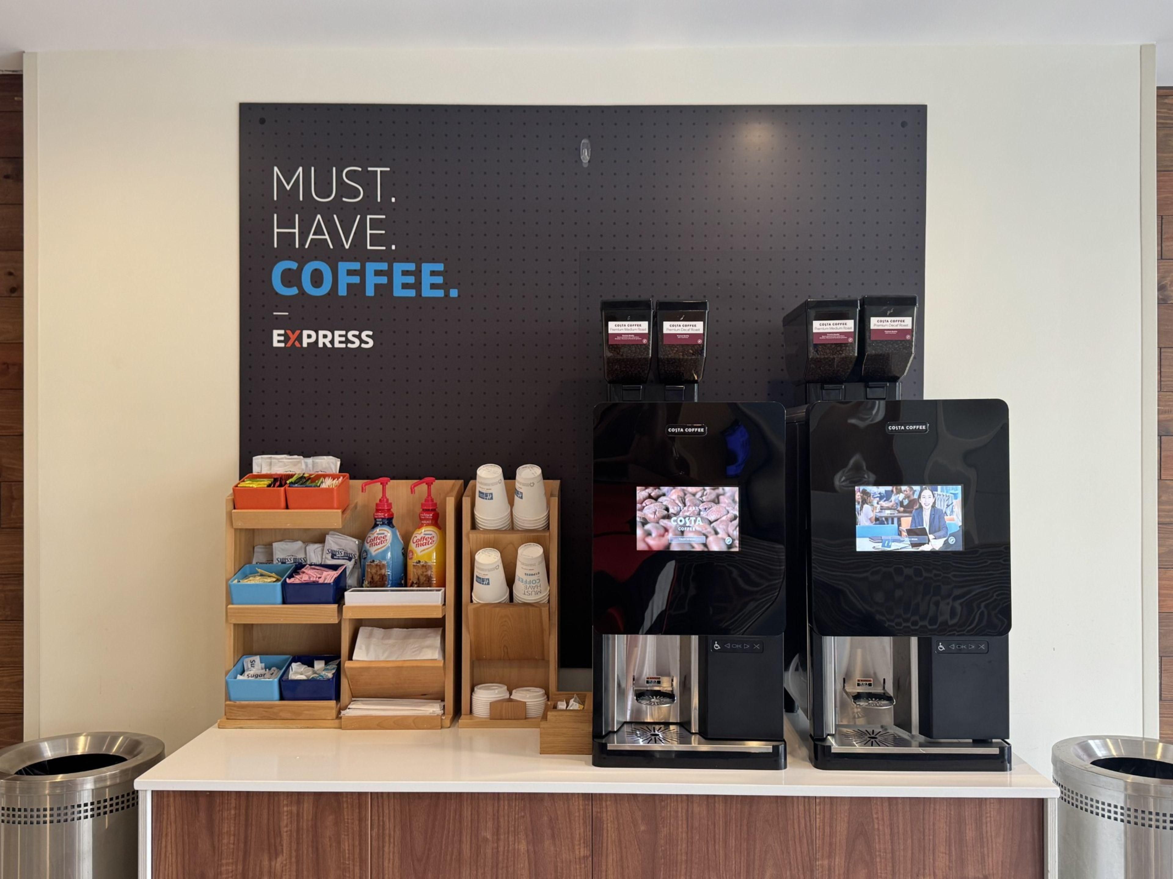 Savor the taste of freshly brewed coffee around the clock with new bean-to-cup coffee machine, available 24/7 in the lobby. Elevate your stay with us and relish every ship of our exceptional coffee!   