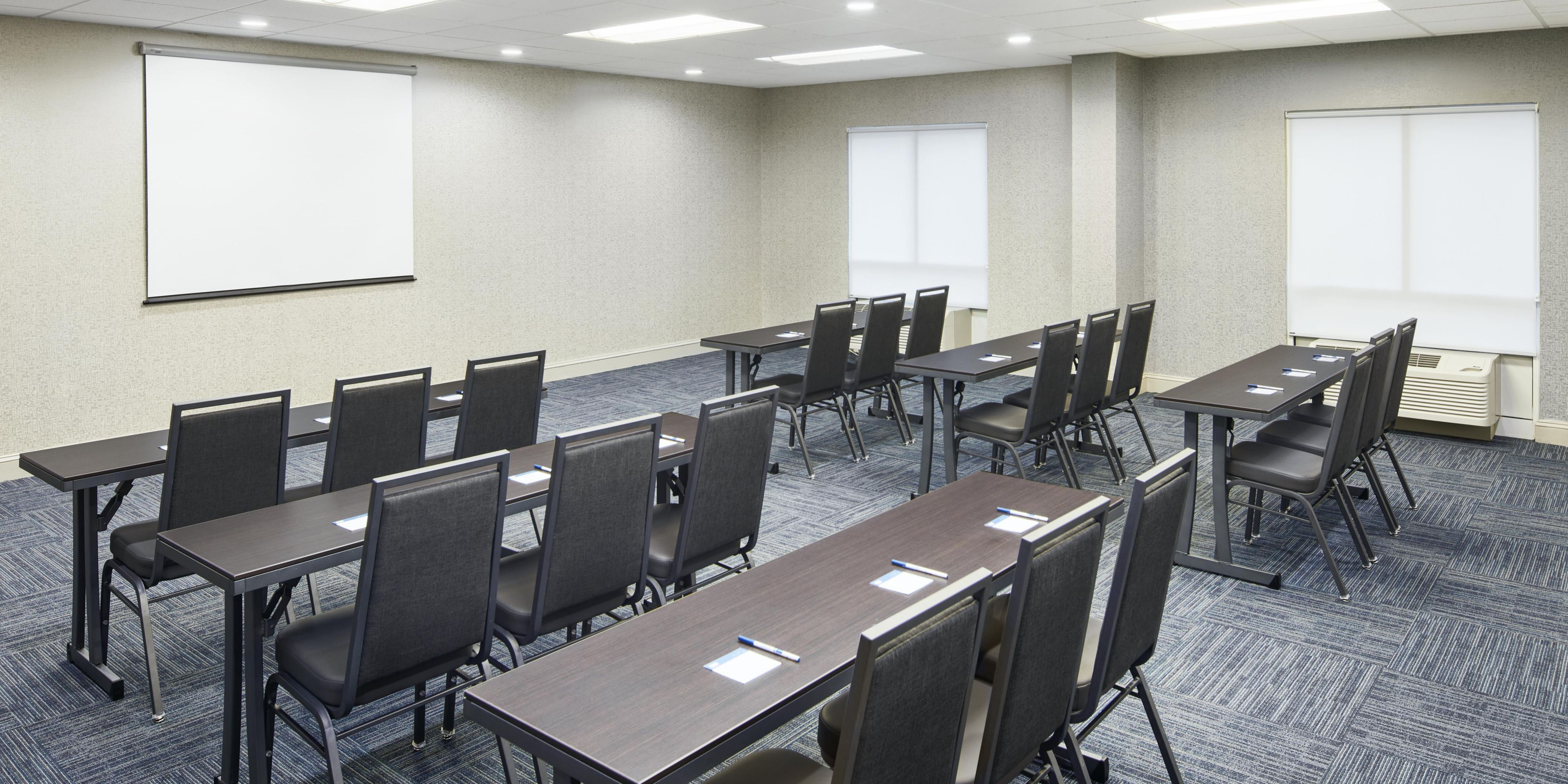 Over 795 SF of meeting space. Own catering welcome. Contact Hotel directly for pricing and capacity guidelines.