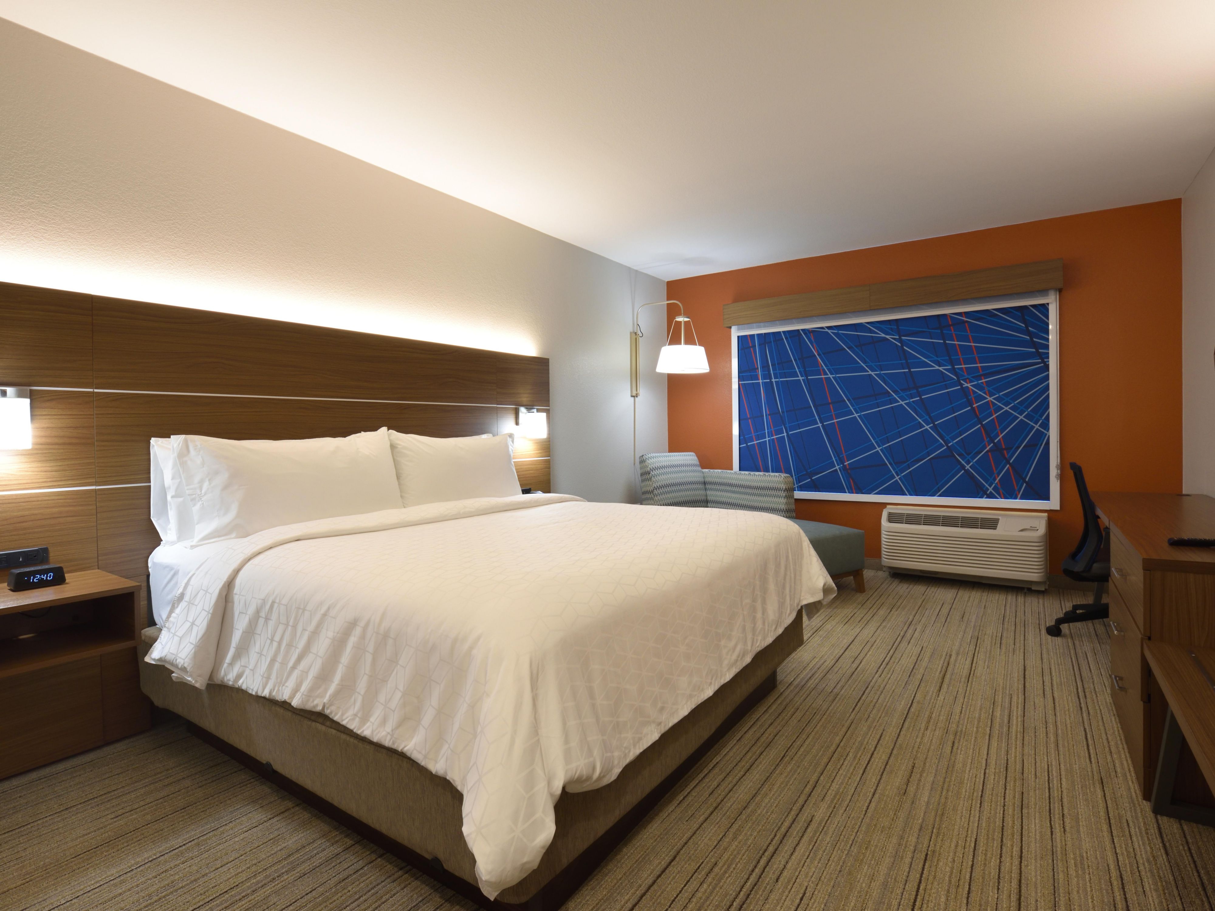 Our guest rooms has everything you need for a great night's sleep.