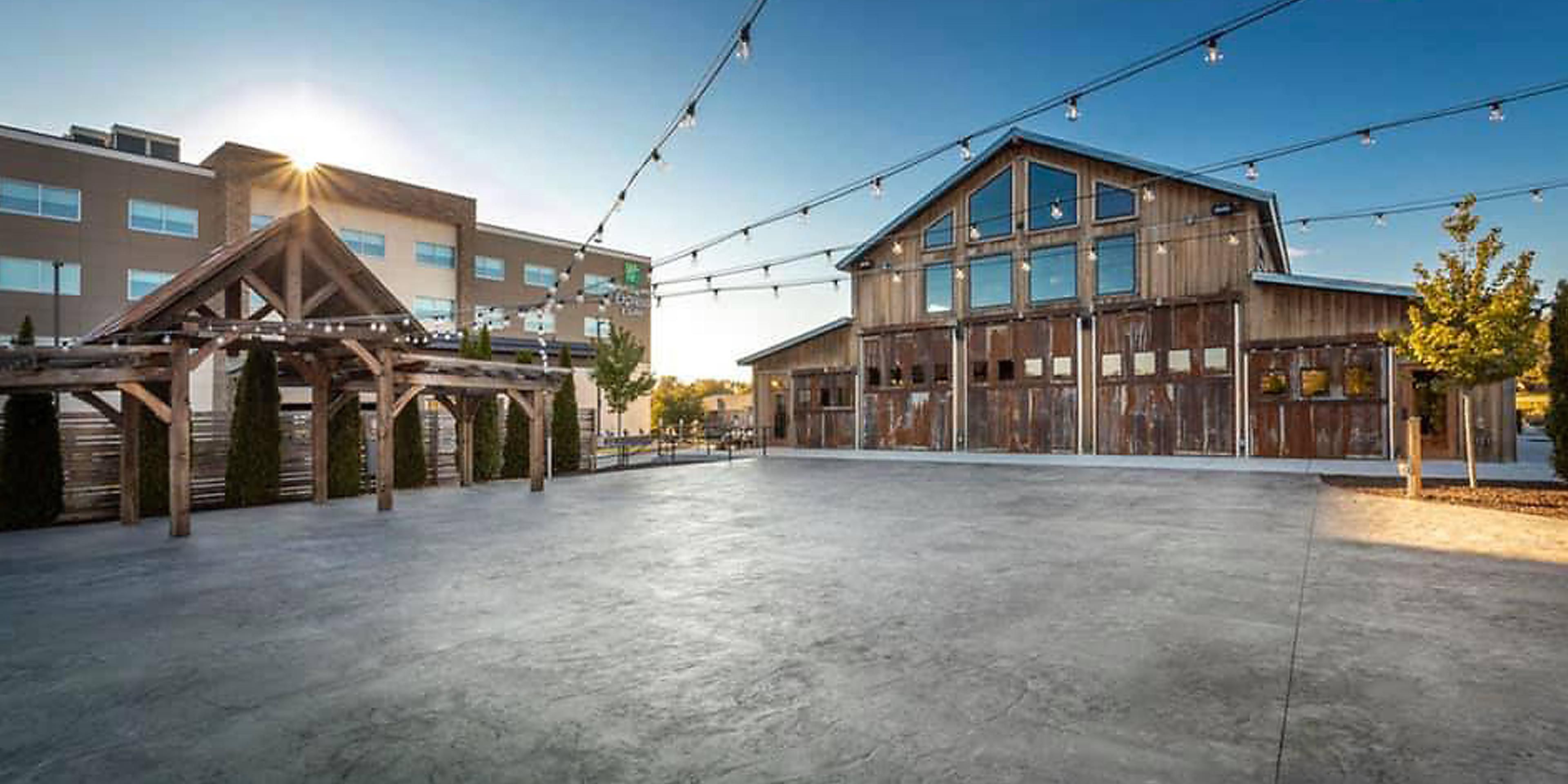 Located on property, our Barley House Barn and Event Center is the perfect place to host your next wedding, corporate event, or celebration. Contact us today to book your event or room block.