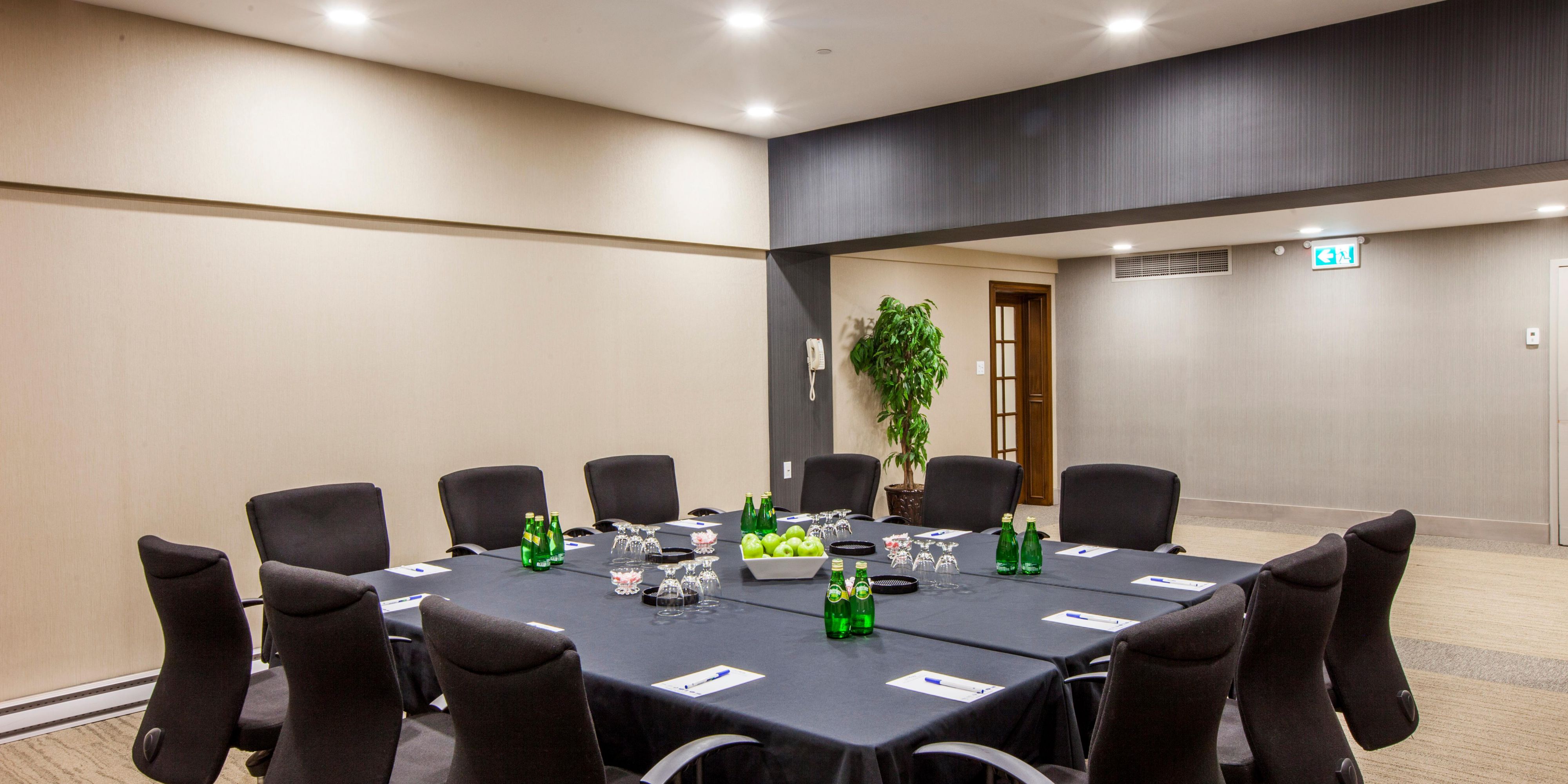 With 3400 sq ft of fully flexible event space, let us host your Saint John meeting or event. We are able to accommodate all of your meeting and event needs, whether it's 10 or 100 people. We offer full onsite catering, and we are able to do up to 65 people banquet-style, and 100 people theater-style. Call us at 506-642-2622 for more information.