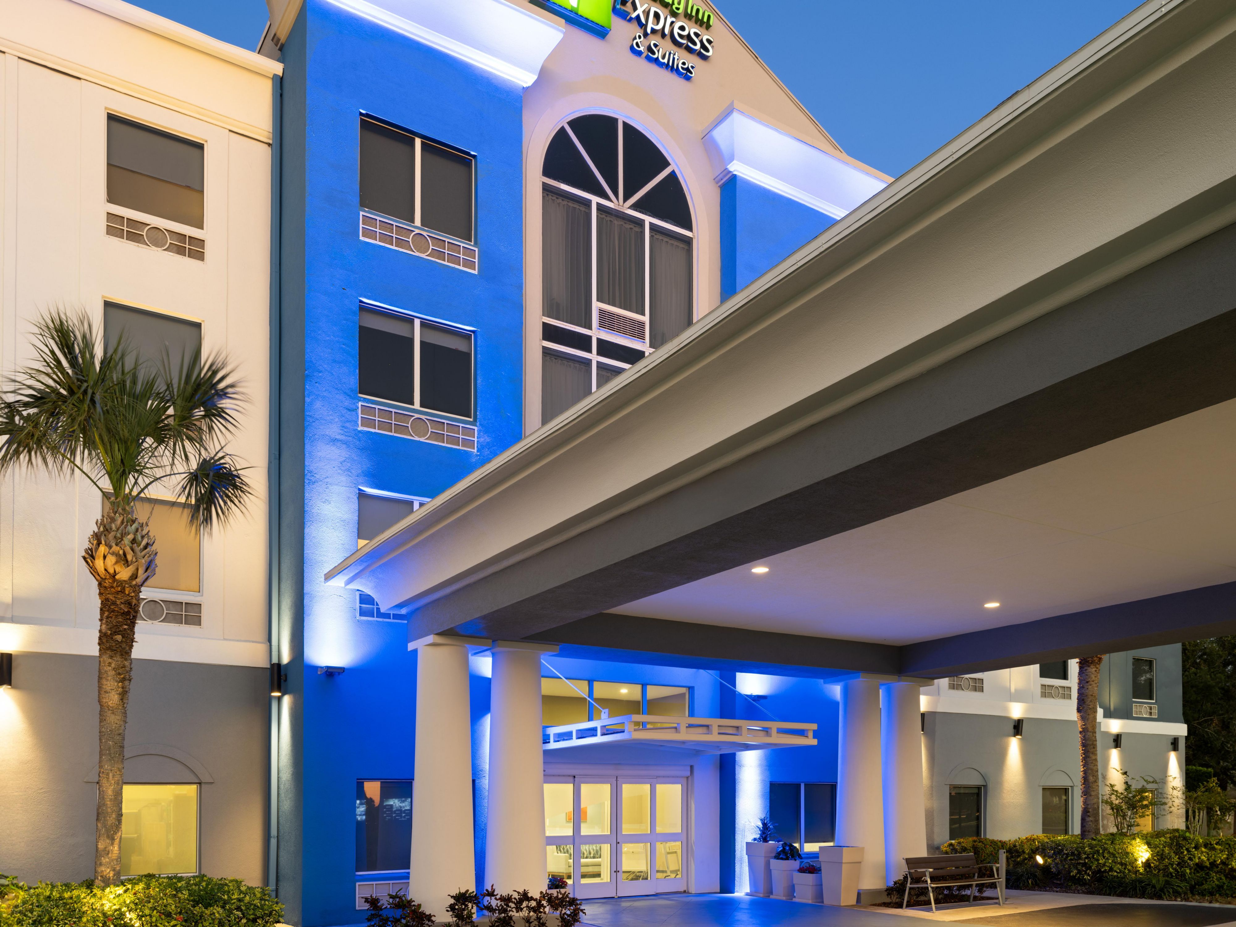 Hotel Exterior Evening