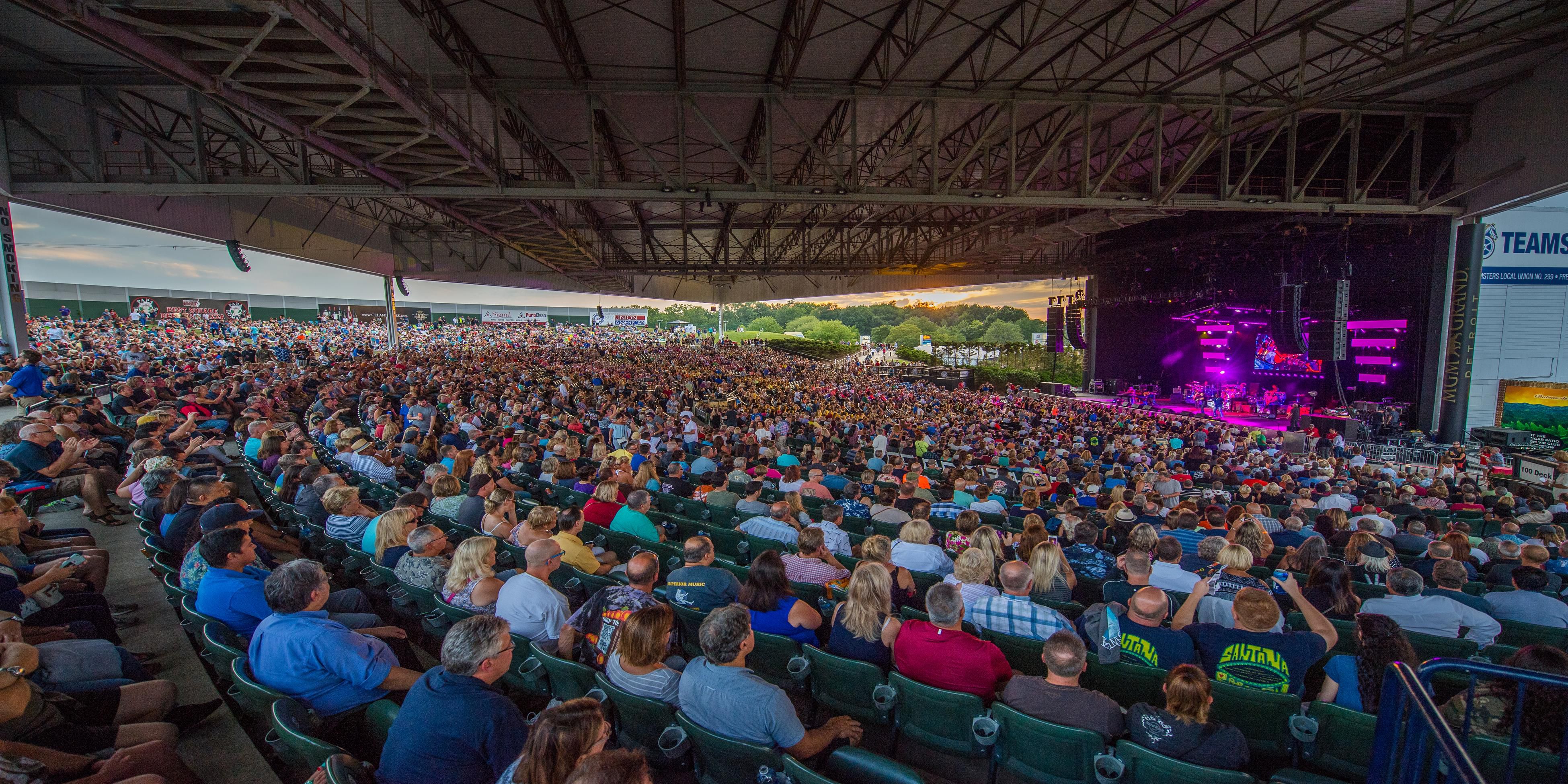 Coming to see a concert at the Michigan Lottery Amphitheatre at Freedom Hill? Enjoy a special discount just for you with us.