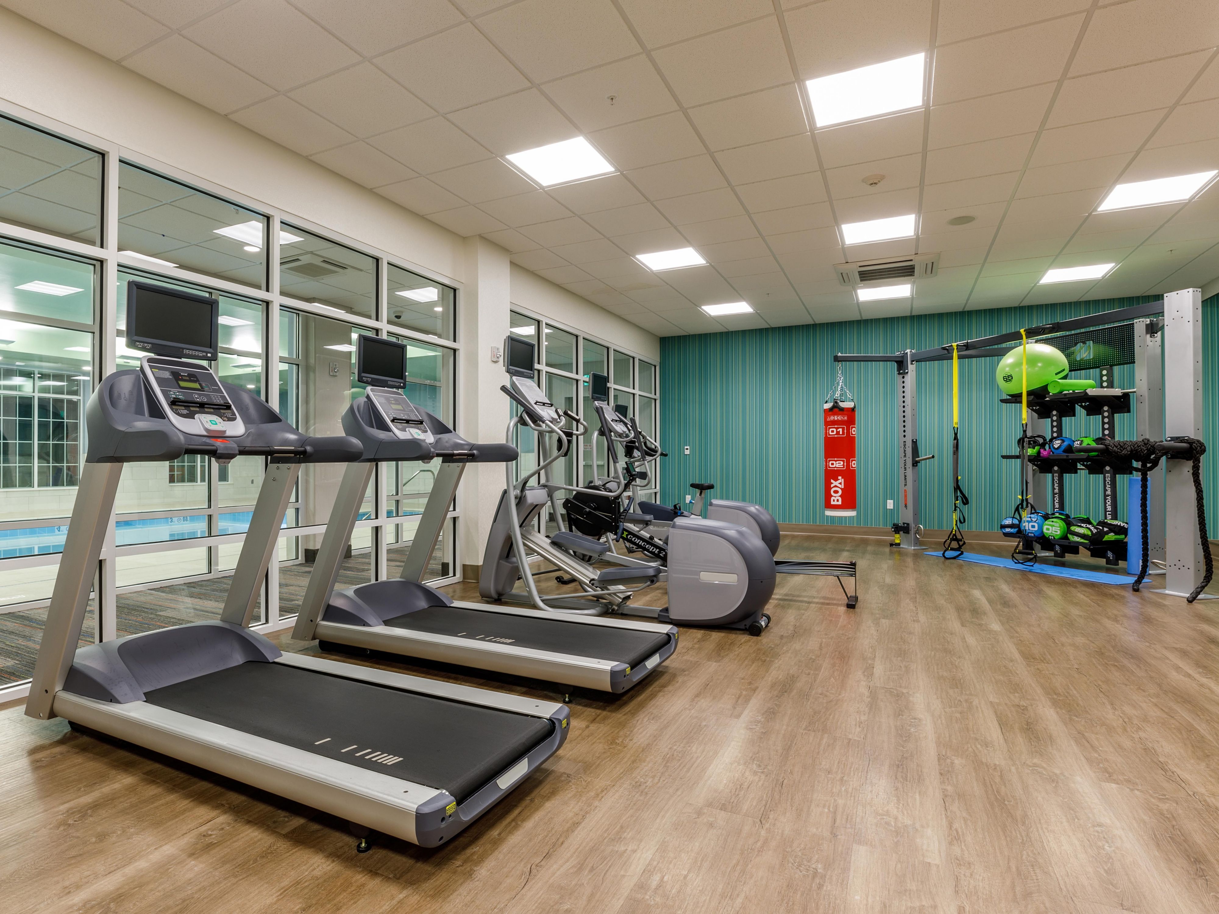 Don't stop exercising when your on the road, we have you covered!