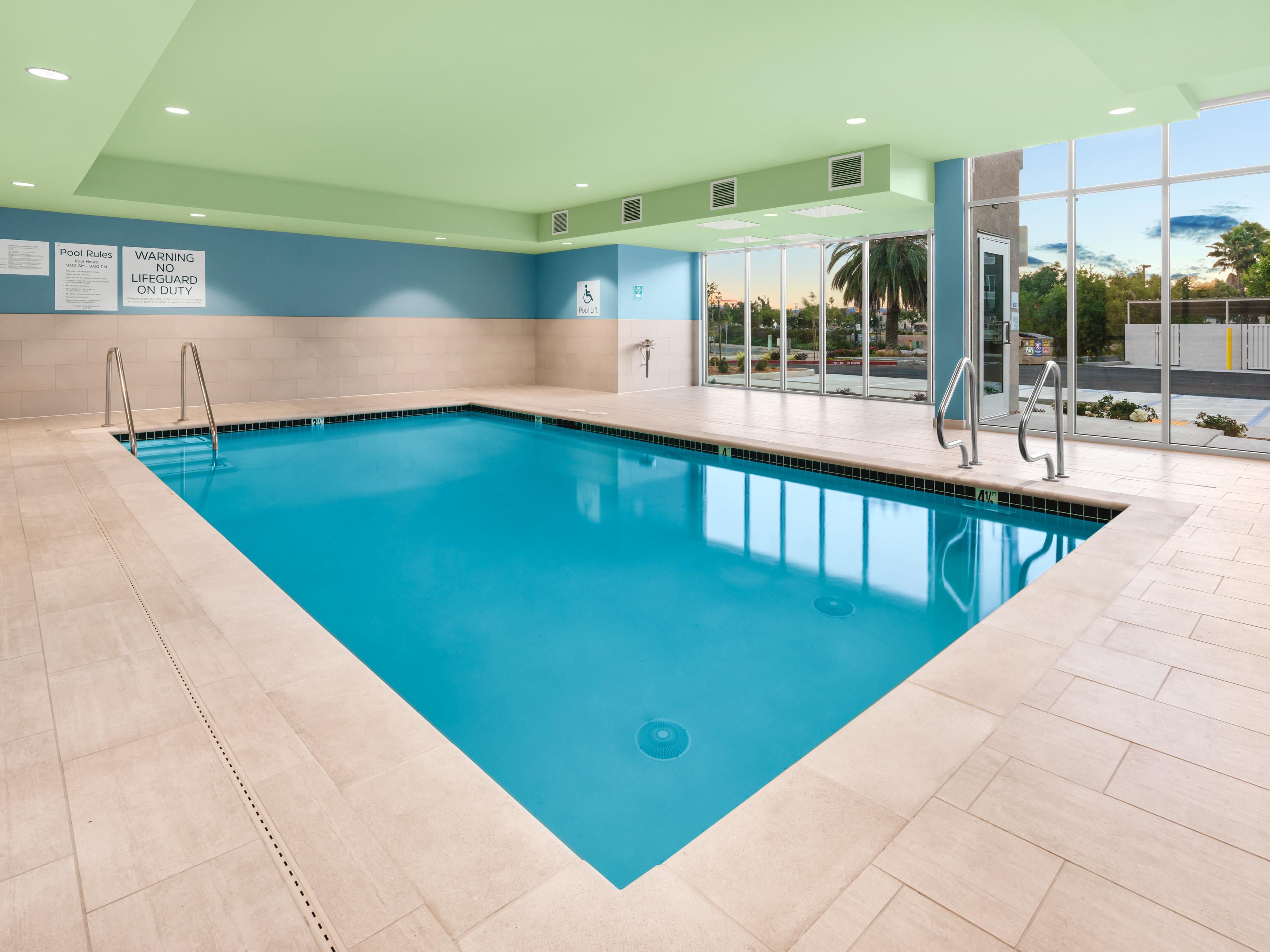 Families will love our indoor heated pool that is available year-round at our Suisun City hotel, open daily from 10am-8pm. Don't miss your workout routine with our Fitness Center that's open daily from 6am-10pm. Looking to explore outdoors? Rockville Hills Regional Park is just 6.1 miles from us.