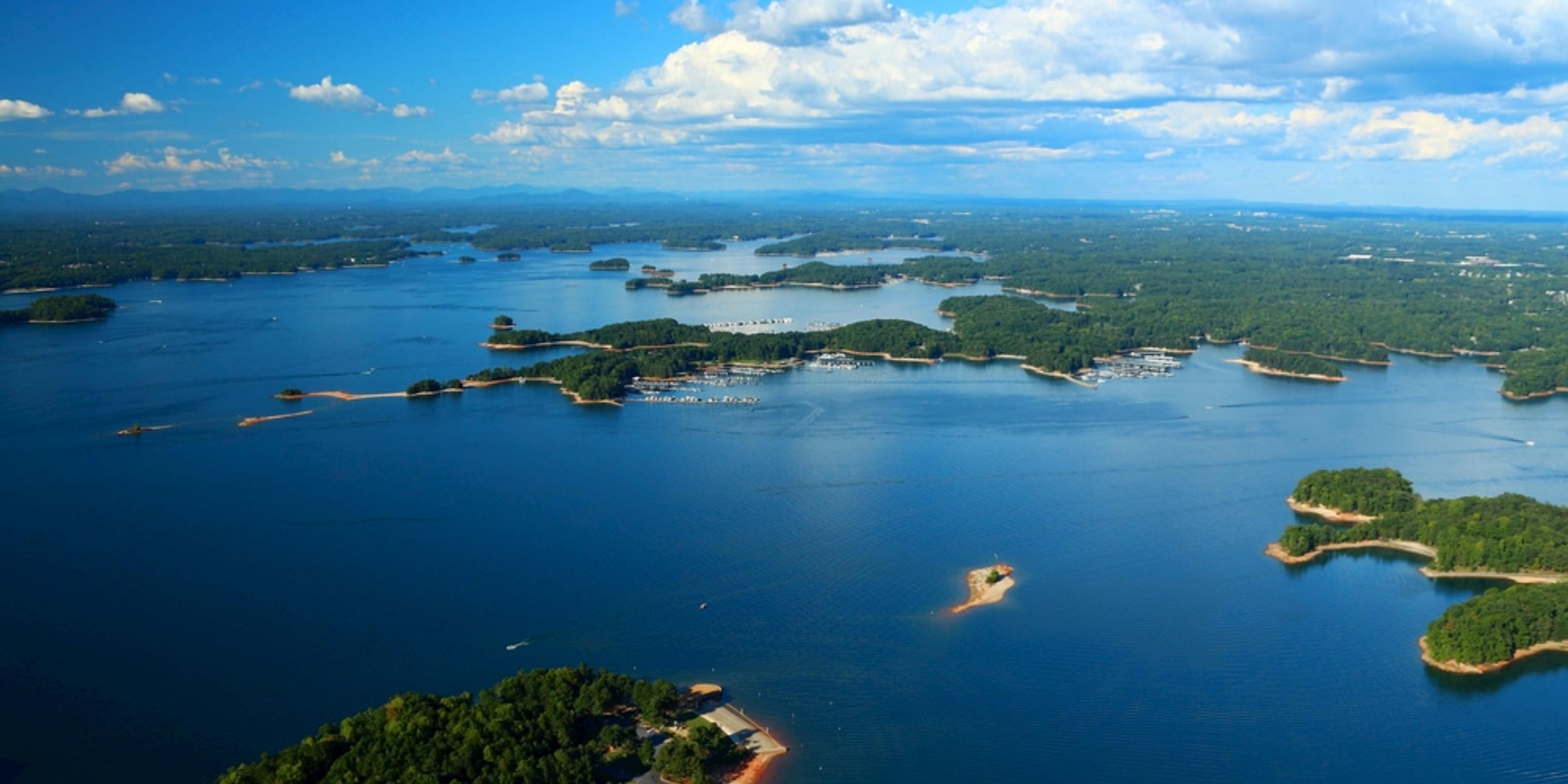 At Lake Lanier, there’s something for everyone.
Pick your pleasure – on and off the water. We’ve got it all – and it’s waiting for you!
Explore the islands and enjoy the water park, or dine by the lake at sunset! Staycation on one of the many beaches surrounding lake Lanier. We are a mere 15 minutes way. 
