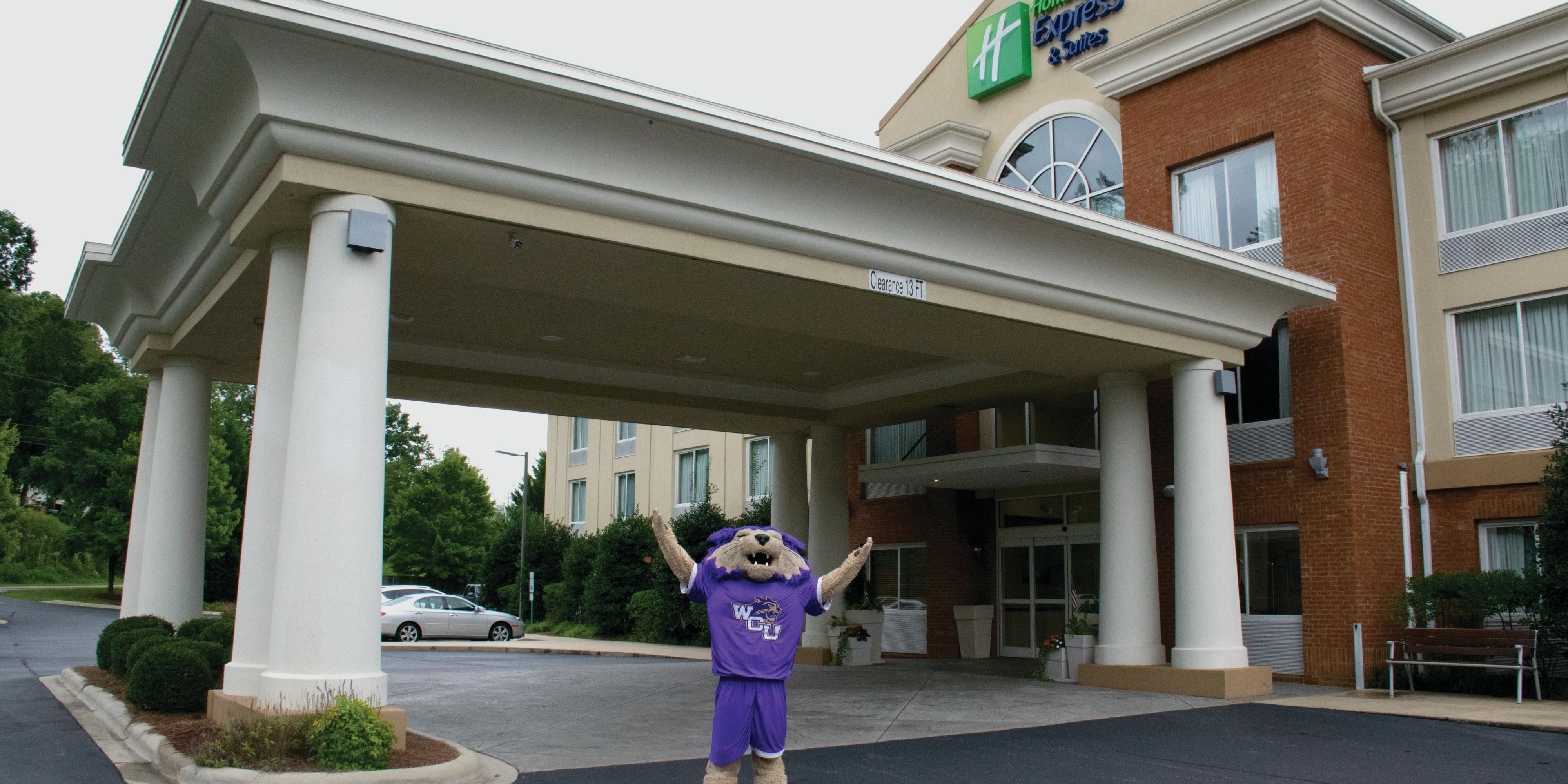 We love our close proximity to the Western Carolina University campus and EJ Whitmire Stadium. Whether you're visiting for a campus tour, moving in, or rooting on Western Carolina University's football & sports teams, we are the perfect hotel for you to relax and unwind. Call the hotel today - you may even meet some fellow Catamounts at check-in!