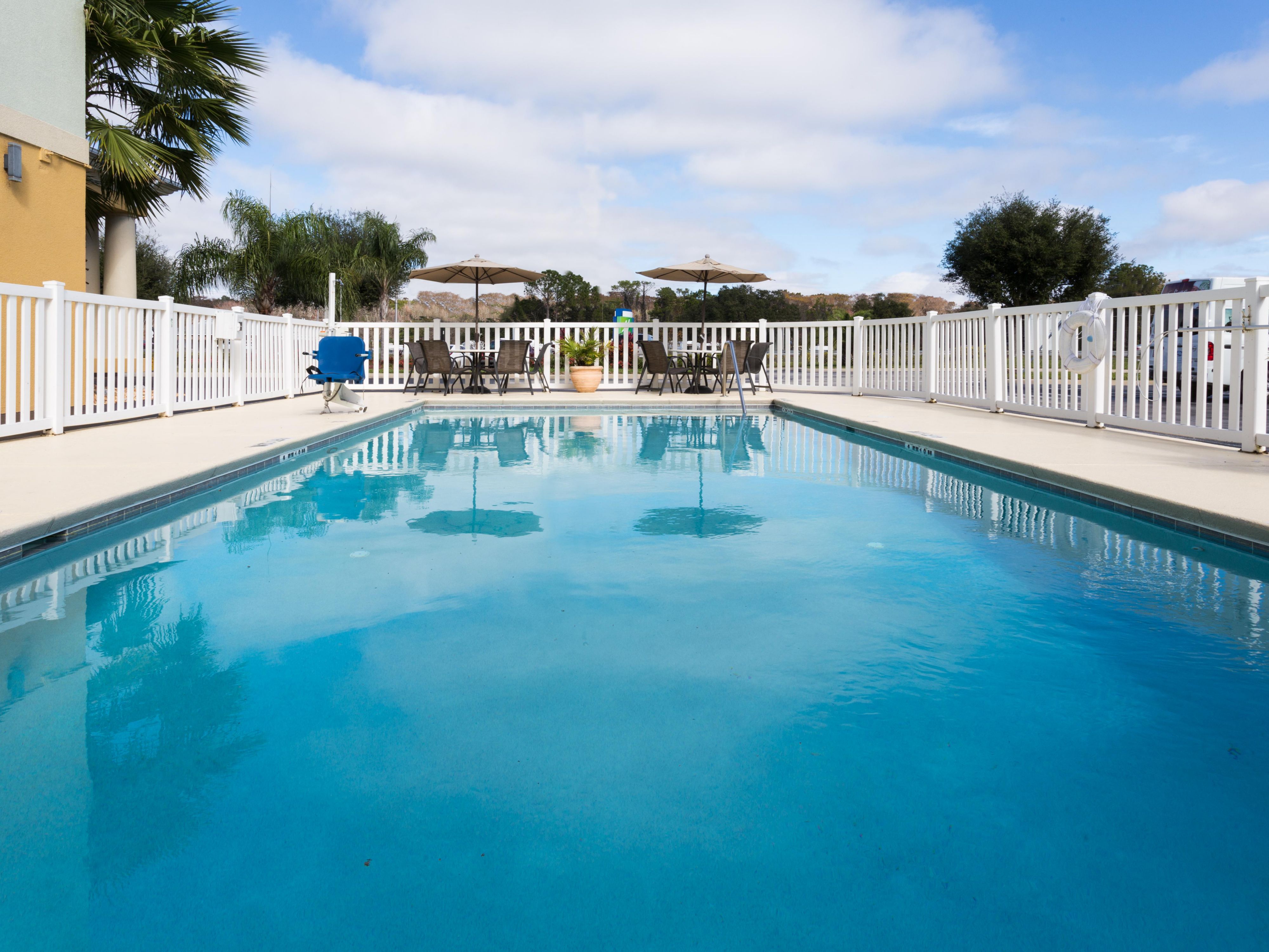 Take a dip in our Swimming Pool
