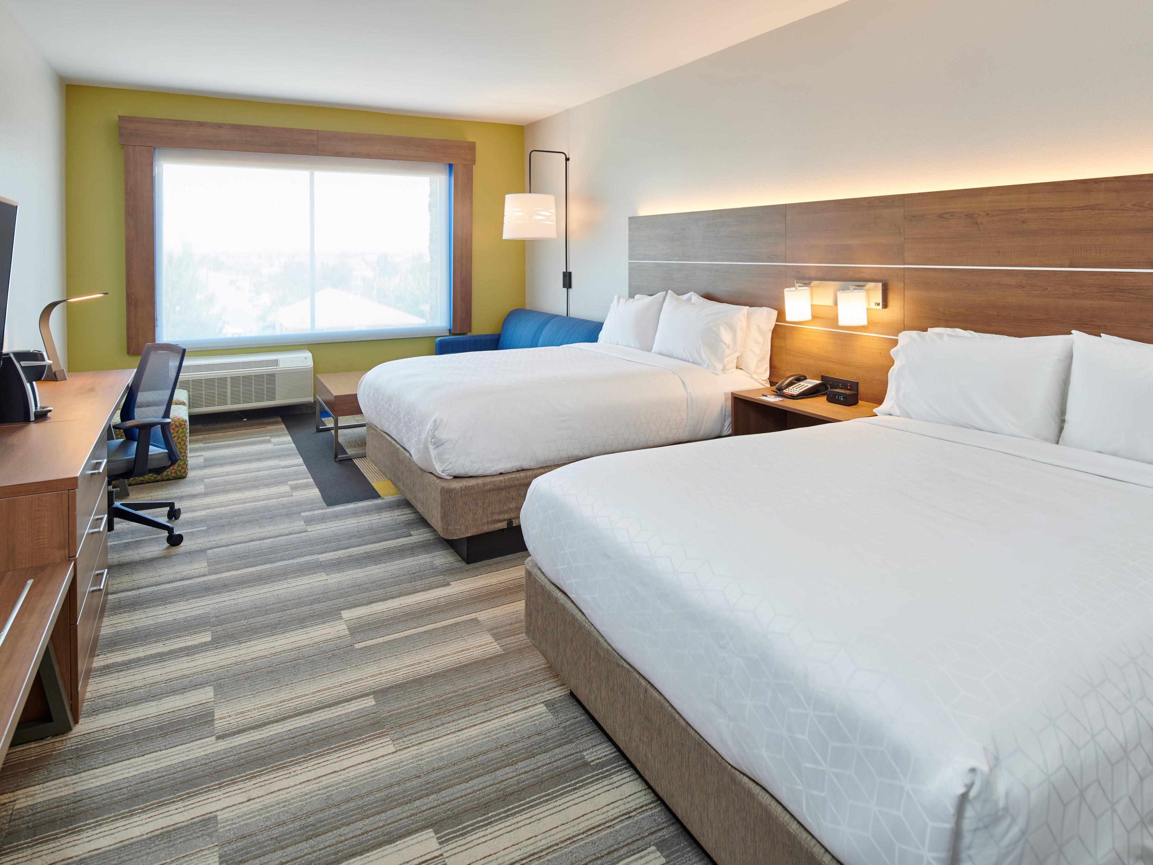Two Queen Beds give you ample space for family or friends.