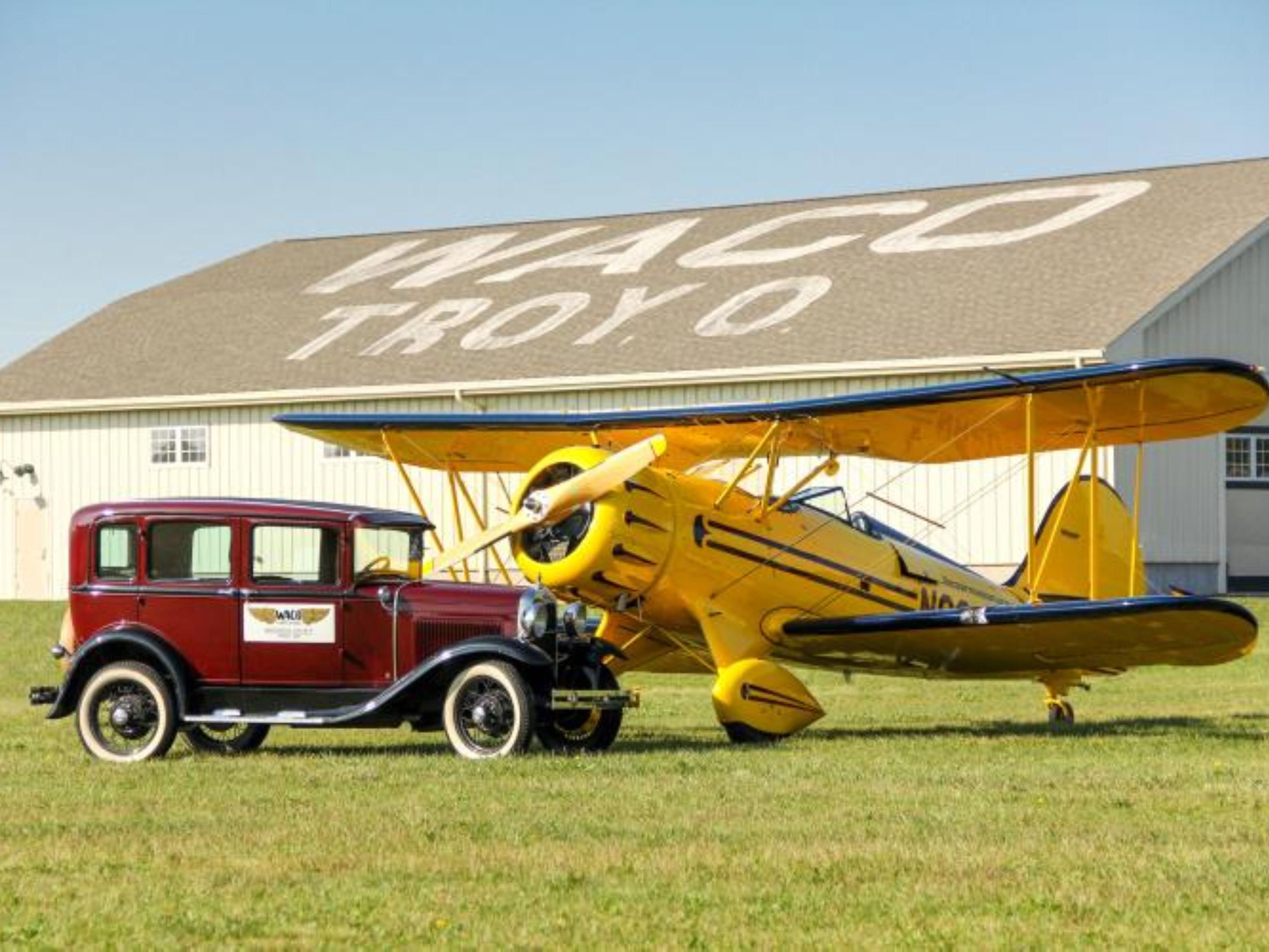 Come learn about the largest civil aircraft manufacturing site! Tour the museum and take a biplane ride over Miami County!