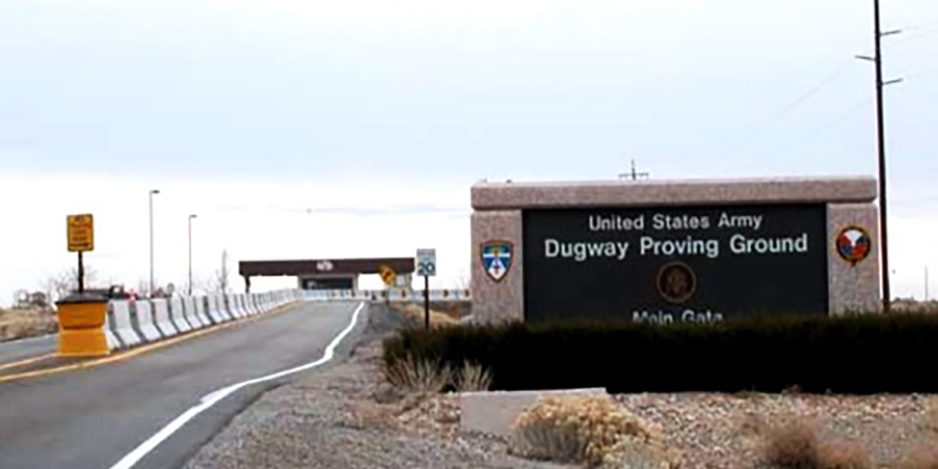 Dugway Proving Ground and Tooele Army Depot both military bases located in Tooele County.