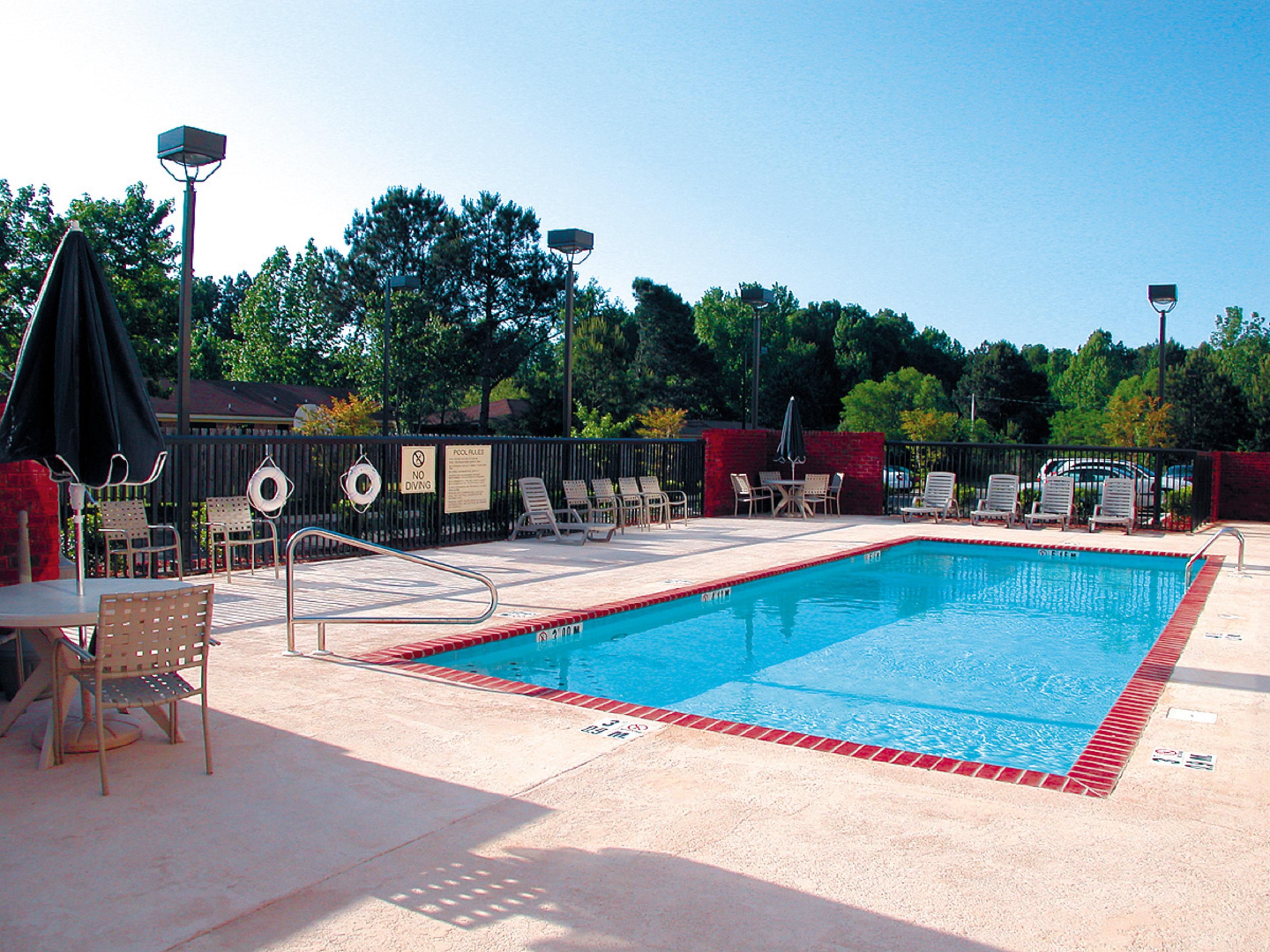 Enjoy our outdoor pool area!