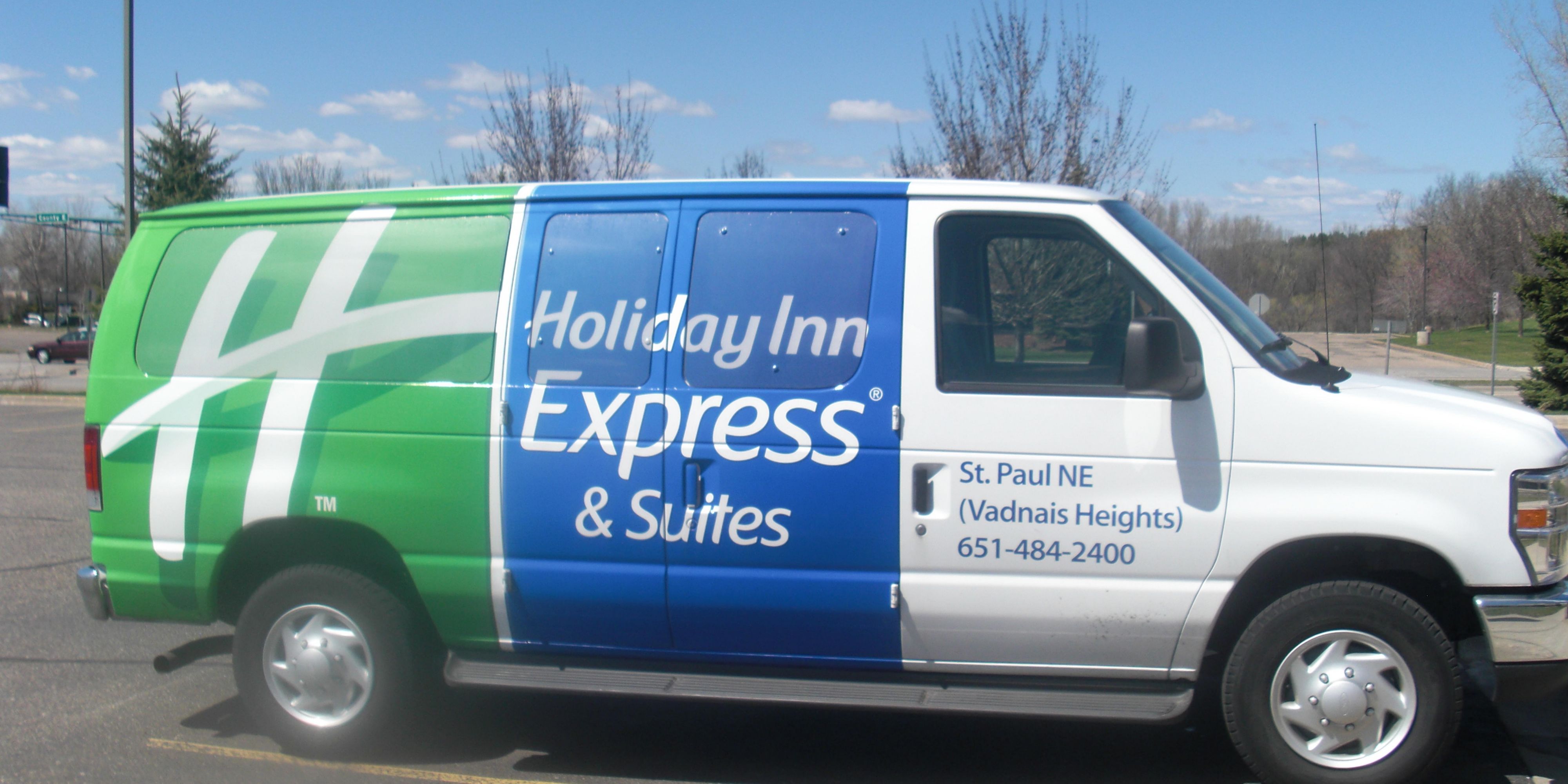 We offer a hotel shuttle within a 5 mile radius available for rent. Call for availability and to inquire about pricing.