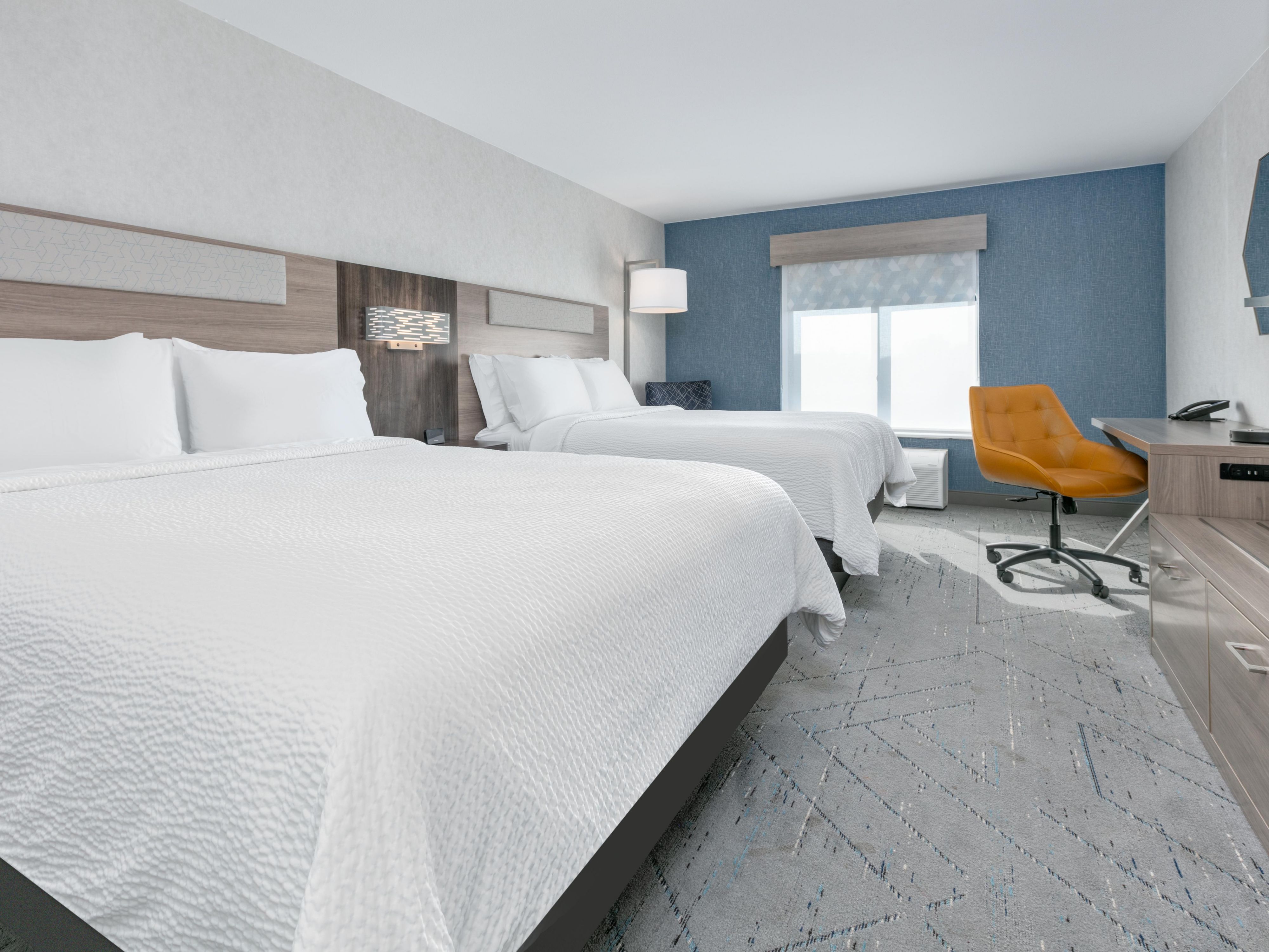 You'll love our newly renovated rooms with brand new furnishings.