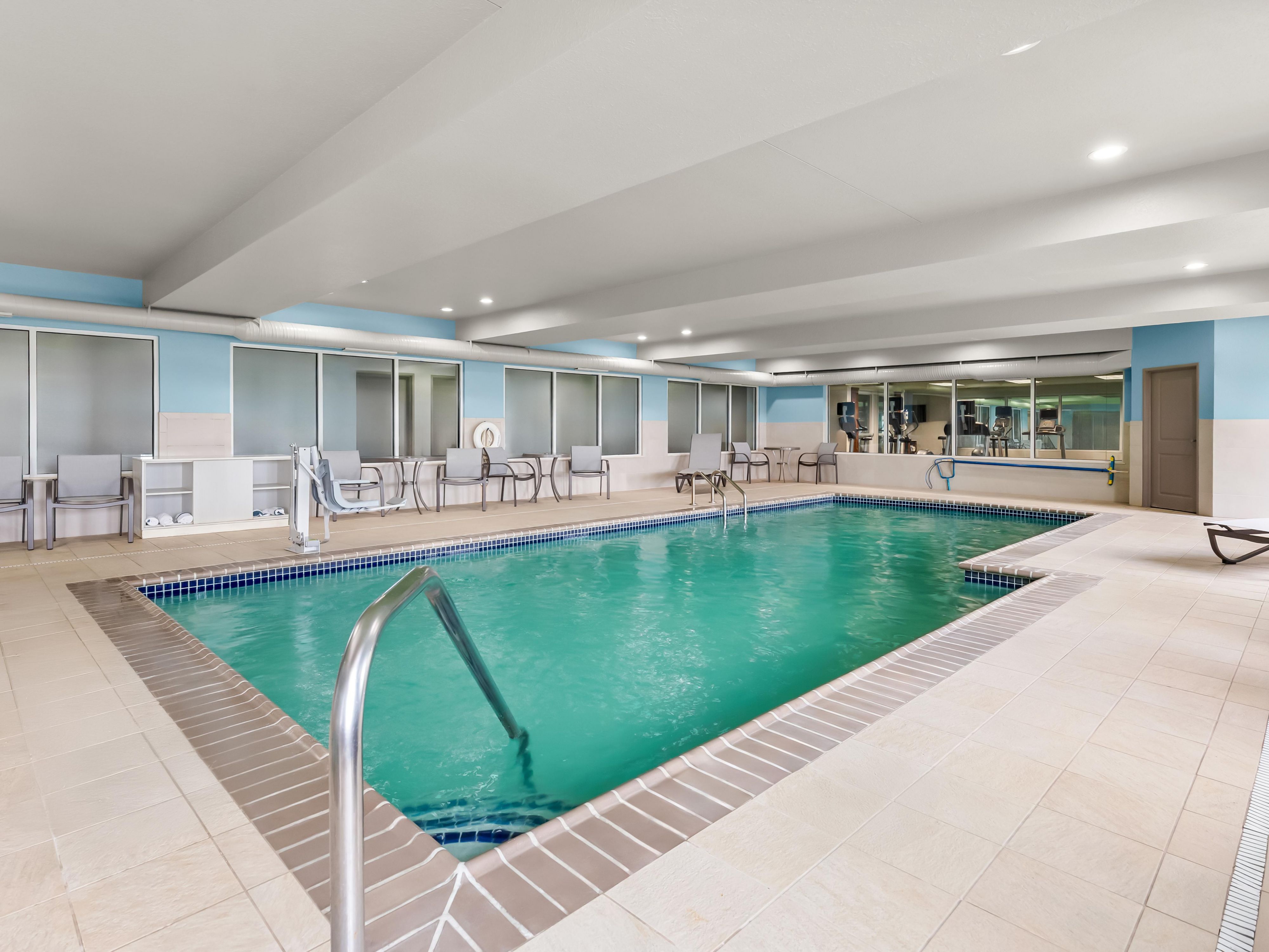 Take in a swim in our indoor pool.