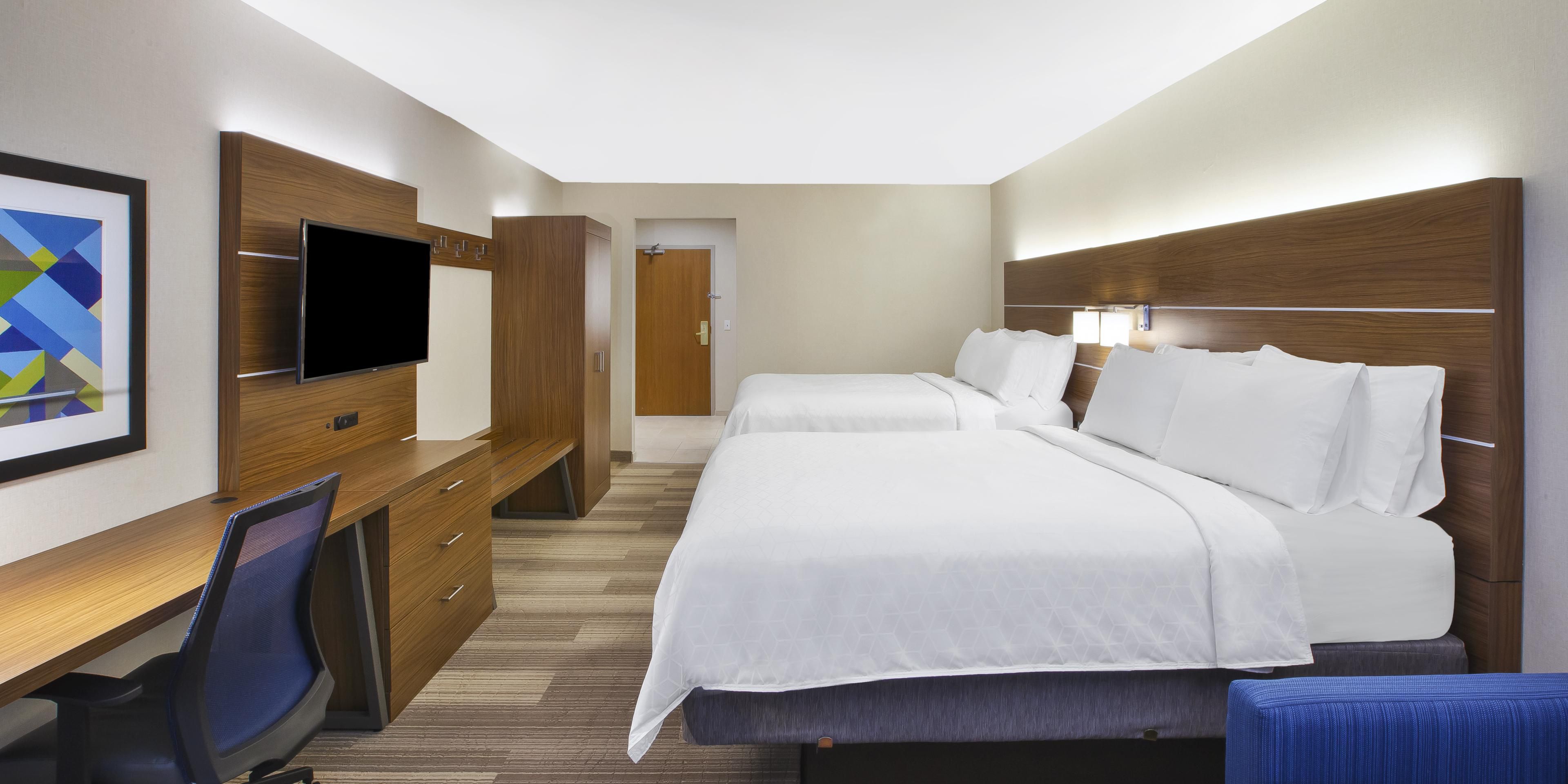 Are you bringing a group to Victor? Whether it's a sports team or a corporate training, the Holiday Inn Express & Suites Victor has well appointed guest rooms with varying bed types, free Wi-Fi and complimentary full hot breakfast every morning. Bring your group to Victor and choose to Stay Smarter. Email or call for a group rate today!
