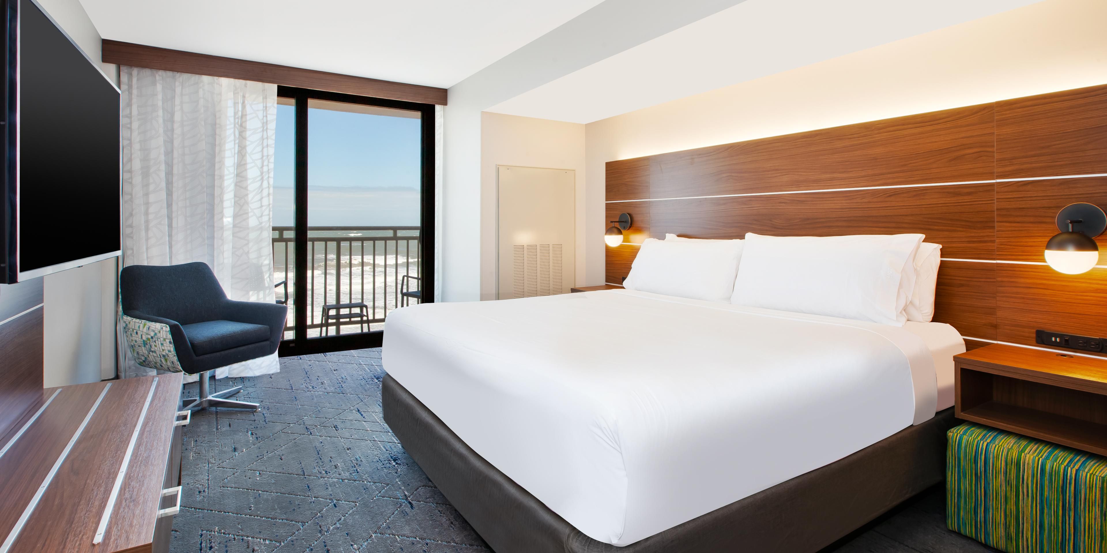 This hotel just completed a top to bottom renovation of all guest rooms and public space.