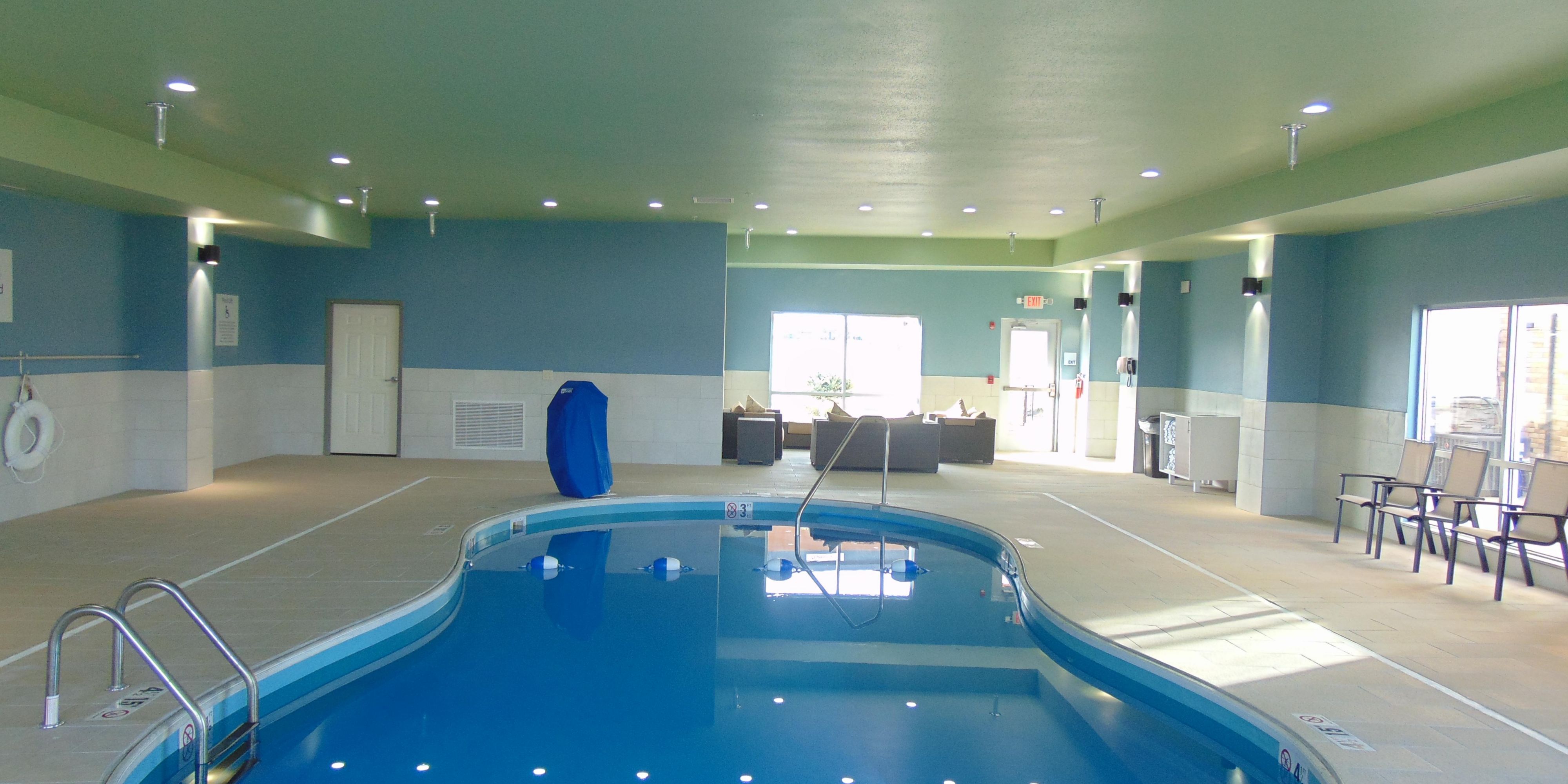 Our large heated indoor pool is perfect for everyone. Whether you want to go for dip, swim some laps, or take the kiddos for a swim. We've got you covered. Come in and make a splash to remember.