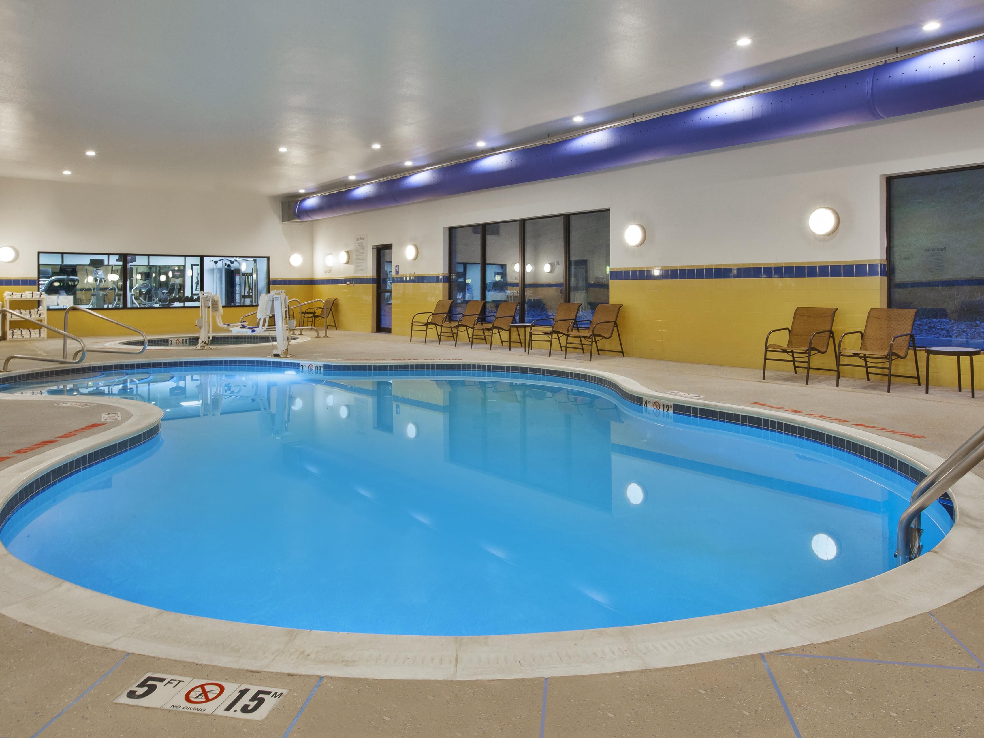 Our swimming pool is a perfect retreat for health and wellness.
