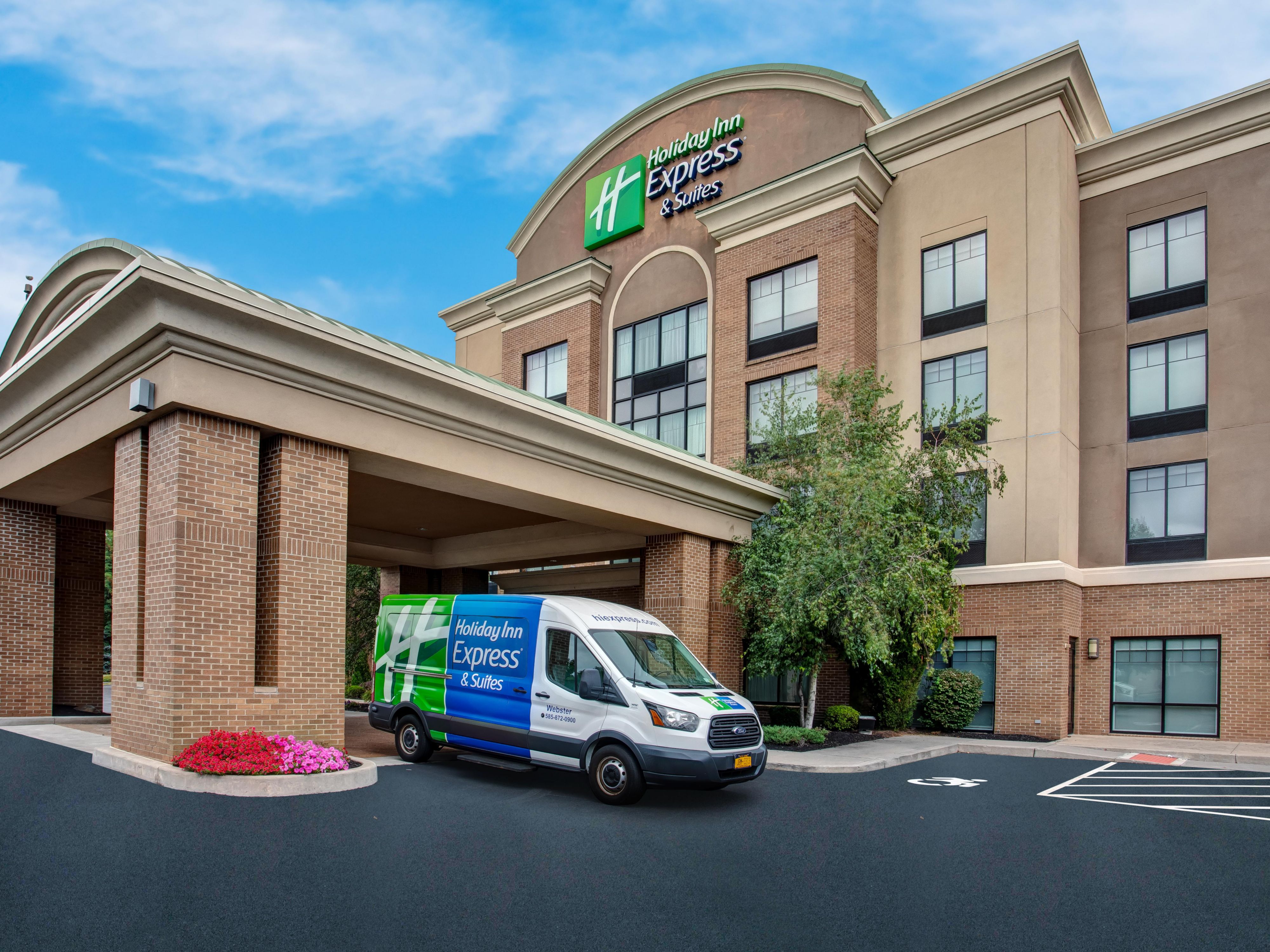 Take advantage of our complimentary shuttle service