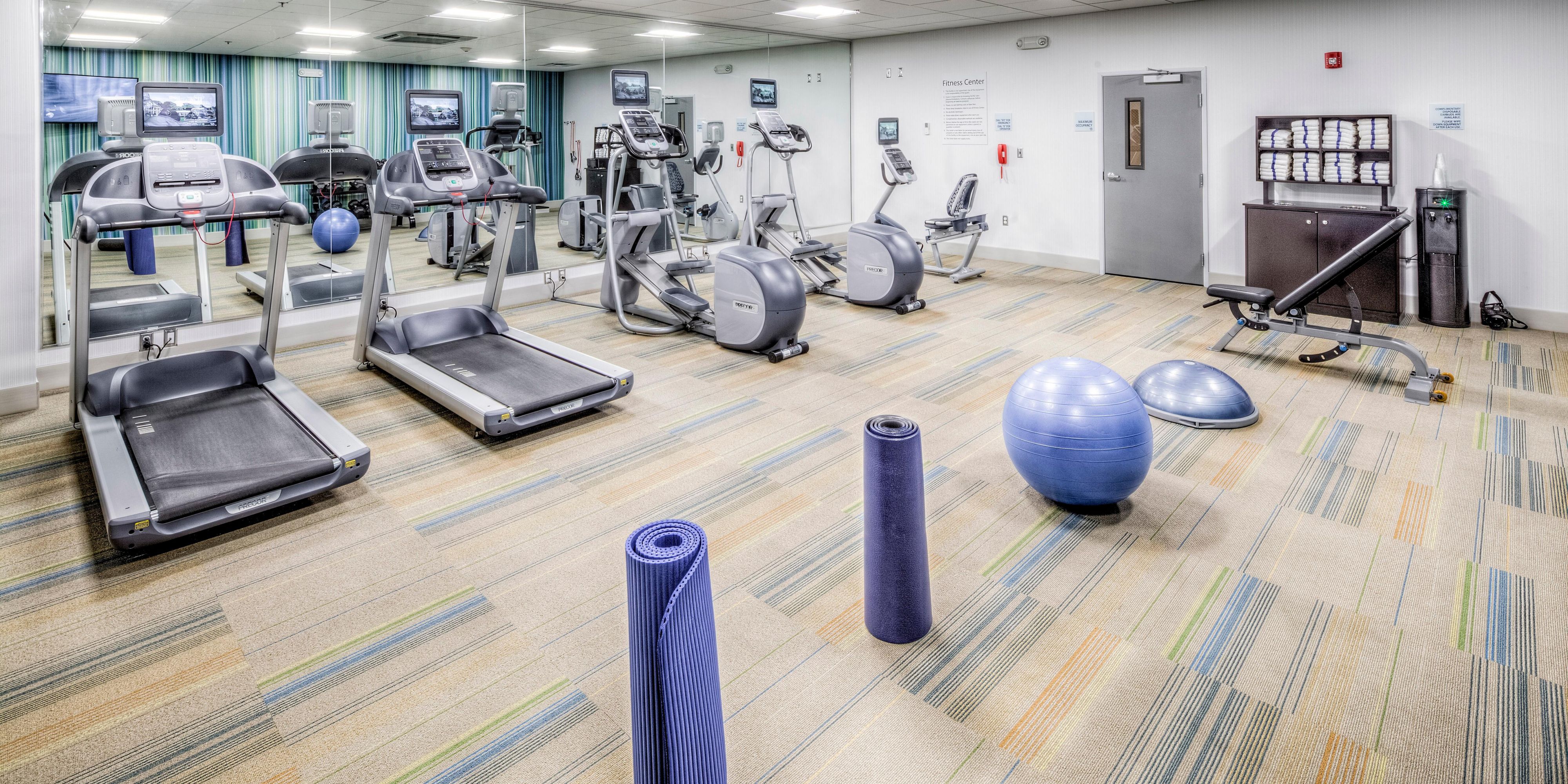 Complimentary 24 Hour Fitness Center for Guest Use