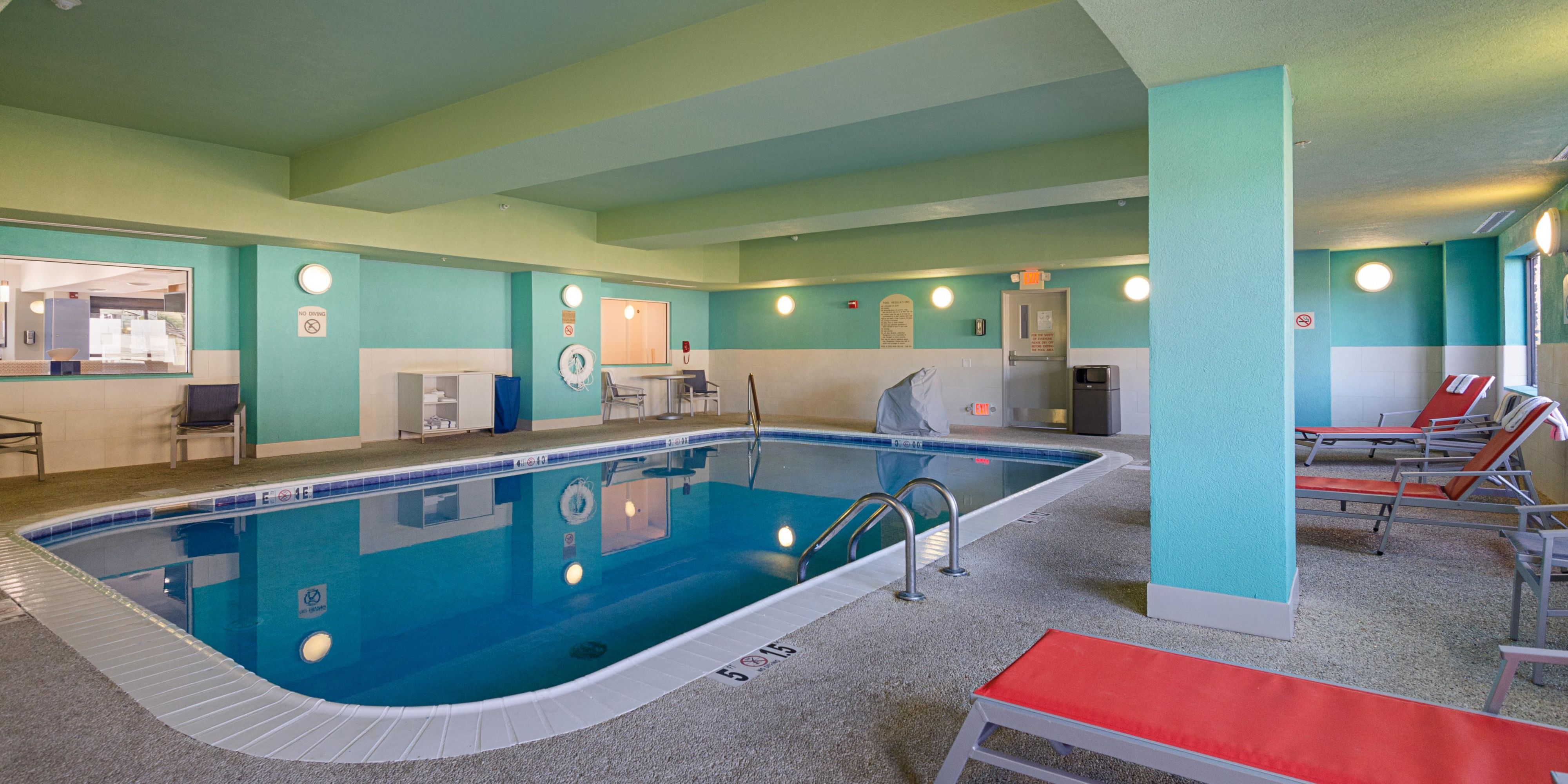 Whether on business or leisure, you can relax year round in our newly renovated pool.