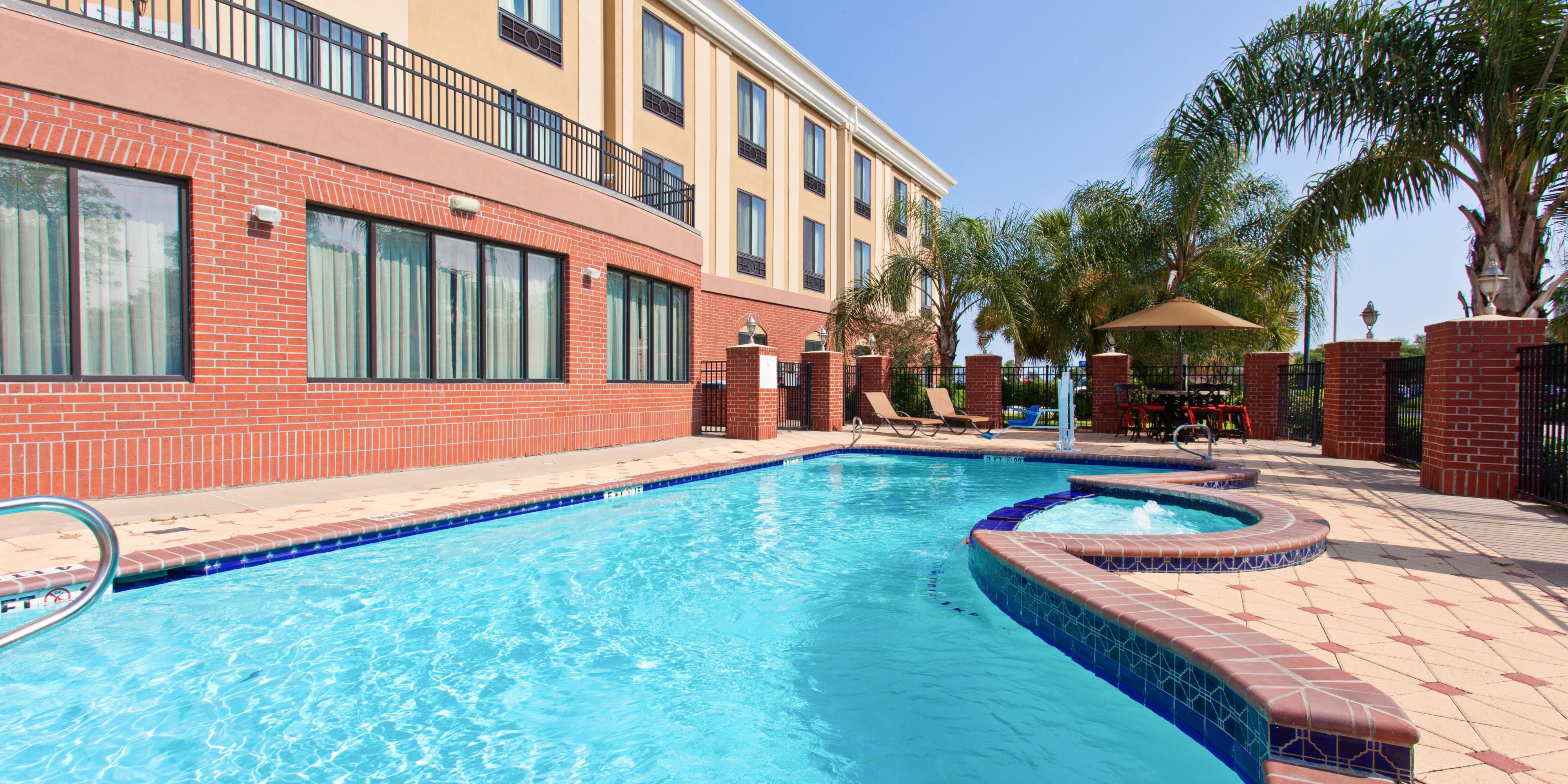 Escape for the weekend and enjoy our outdoor pool