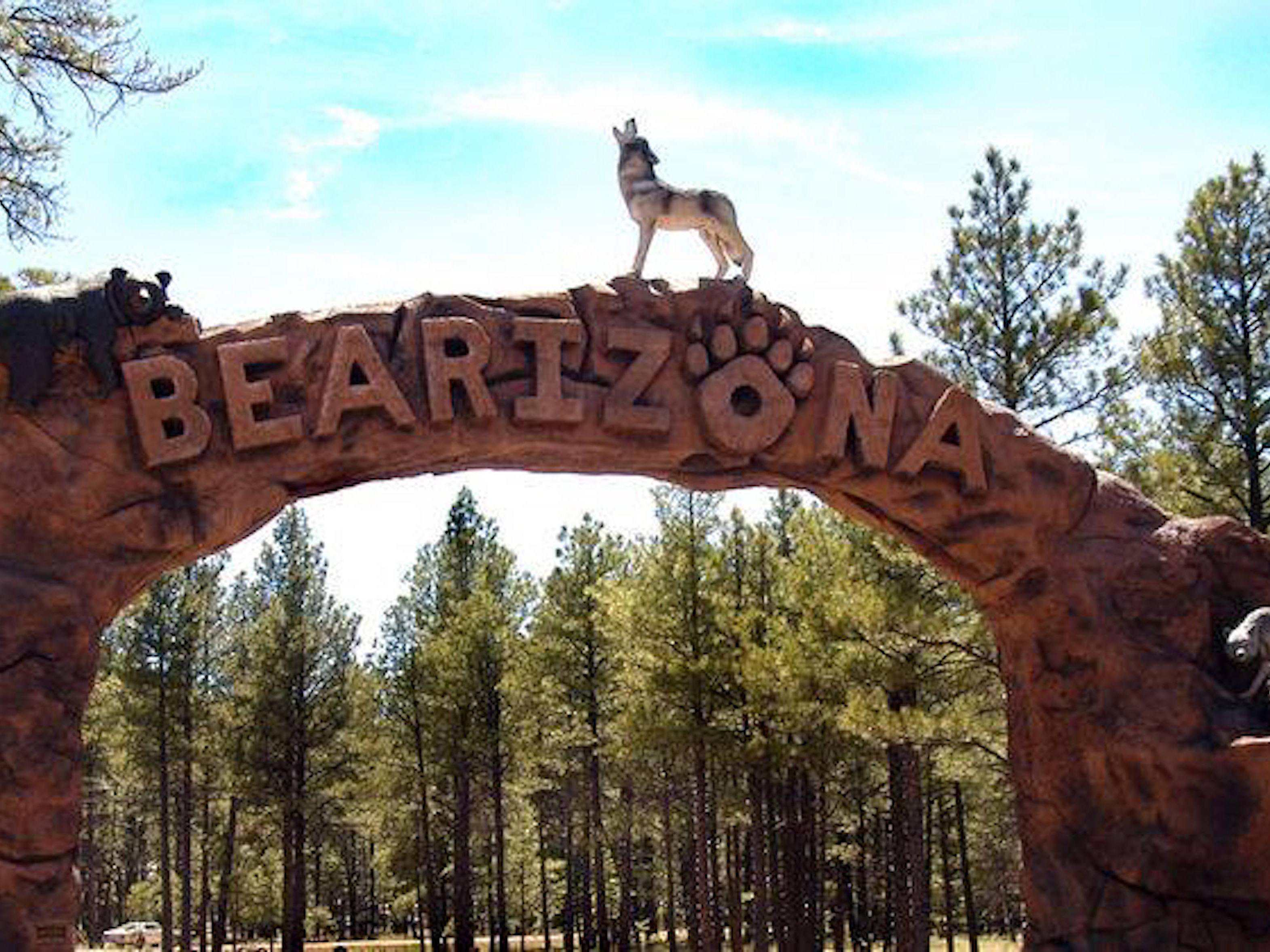 Bearizona is a North American wildlife park